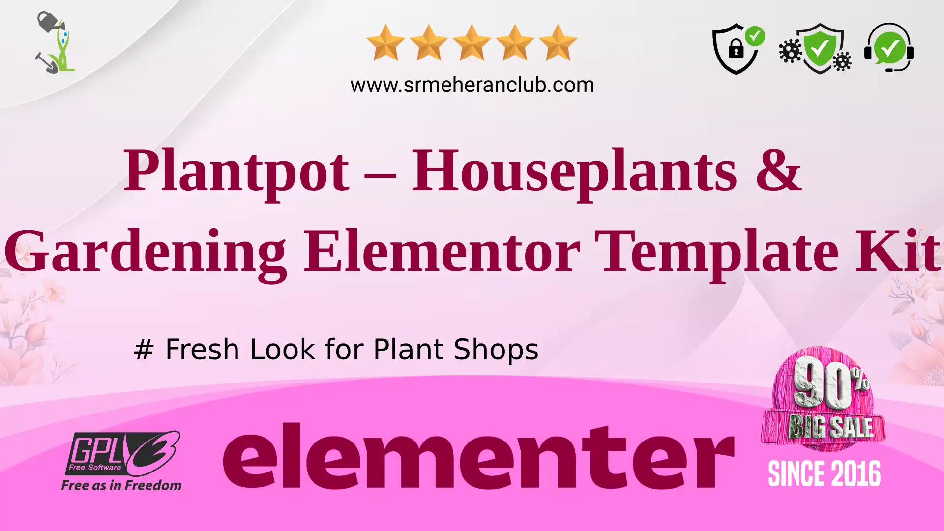 Plantpot – Houseplants & Gardening Elementor Template Kit — Elementor Kit by Themeforest