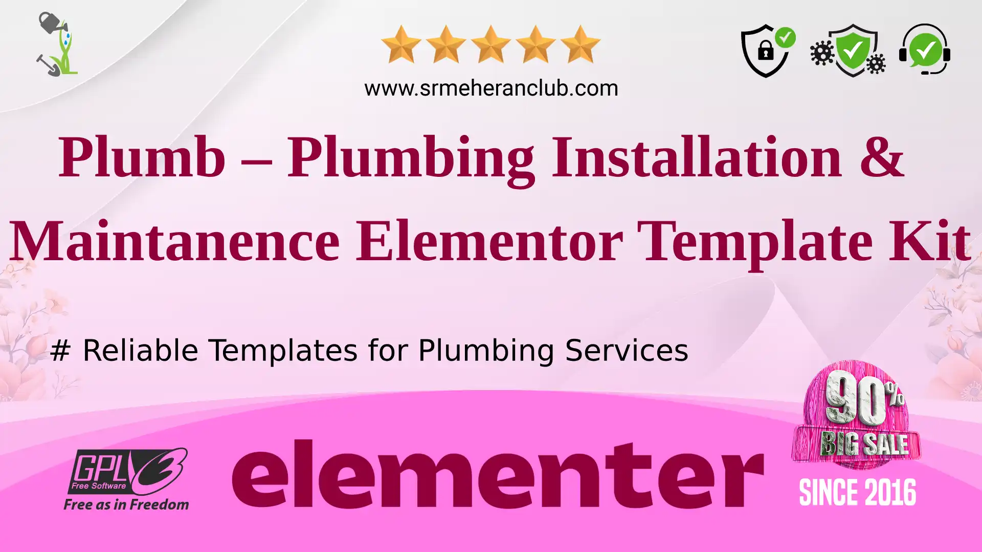 Plumb – Plumbing Installation & Maintanence Elementor Template Kit — Elementor Kit by Themeforest