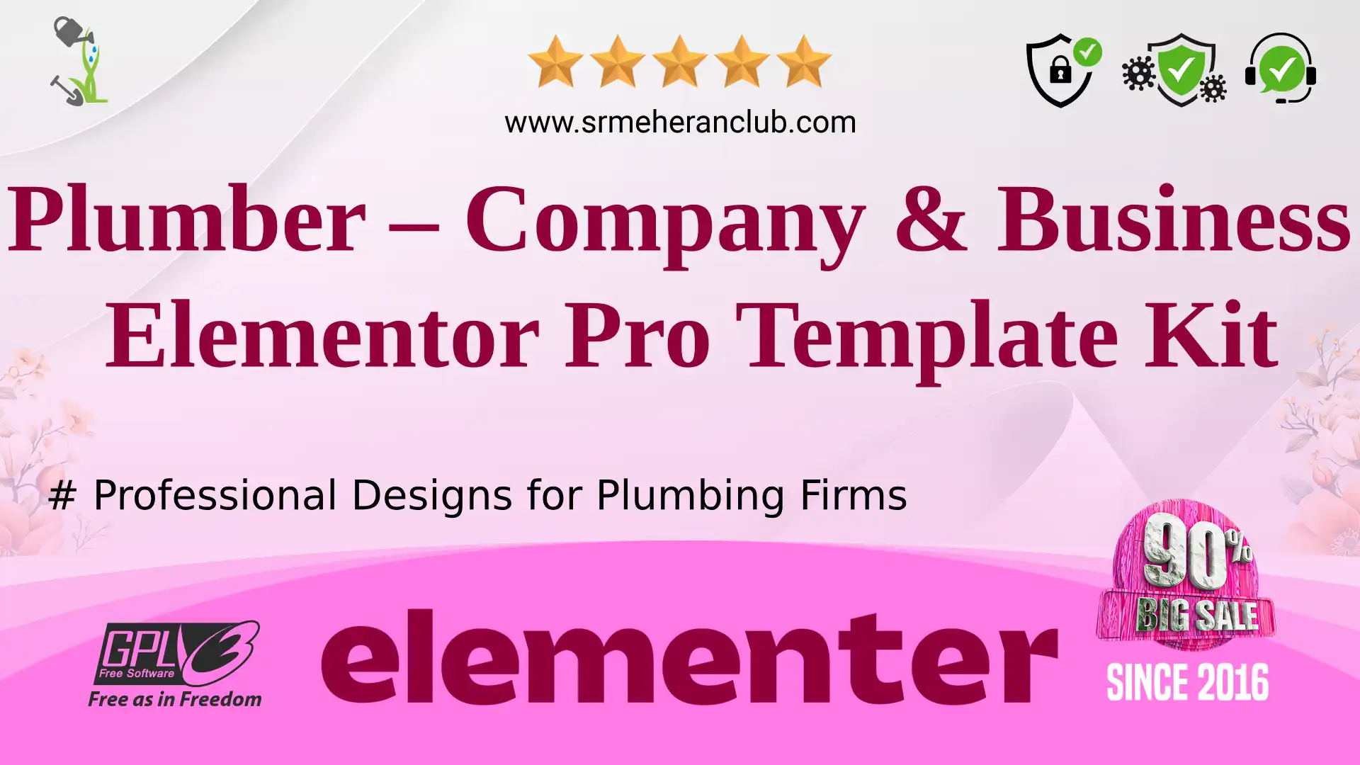 Plumber – Company & Business Elementor Pro Template Kit — Elementor Kit by Themeforest