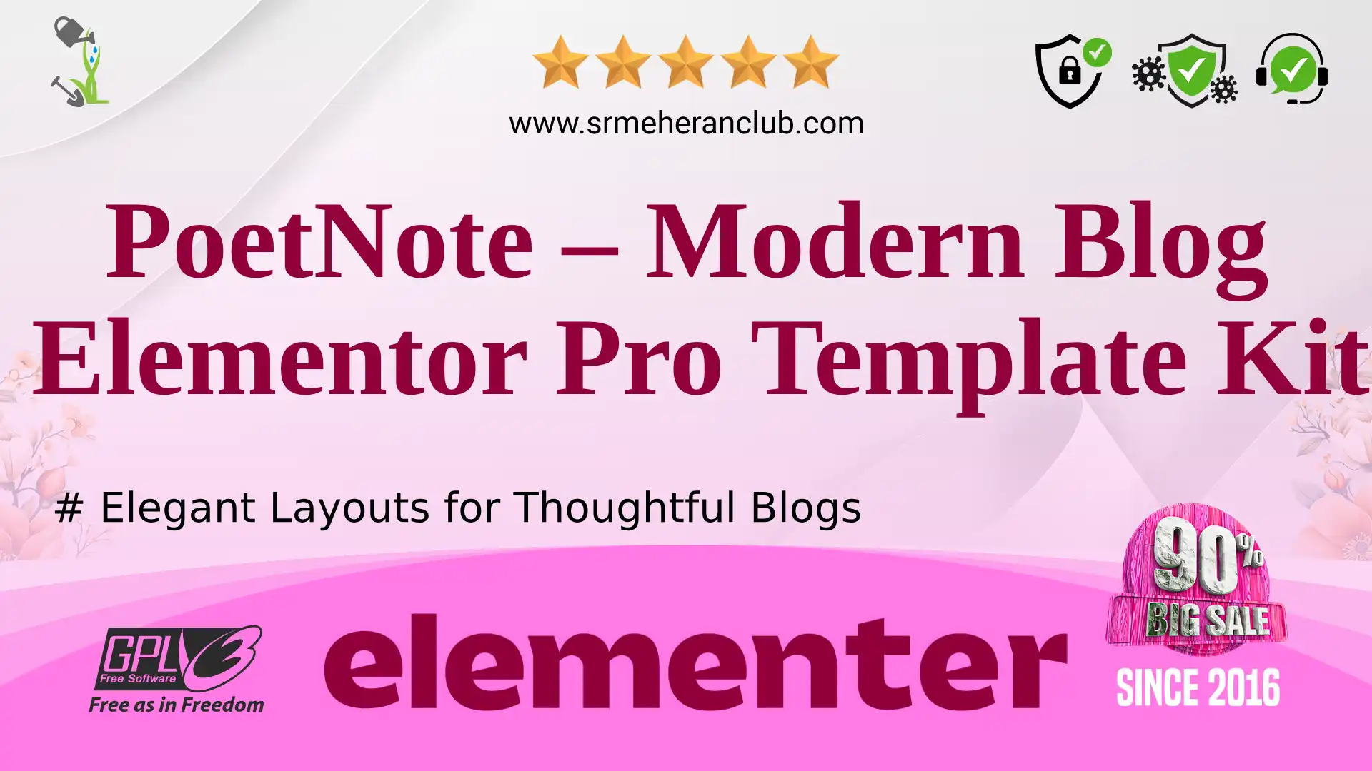 PoetNote – Modern Blog Elementor Pro Template Kit — Elementor Kit by Themeforest