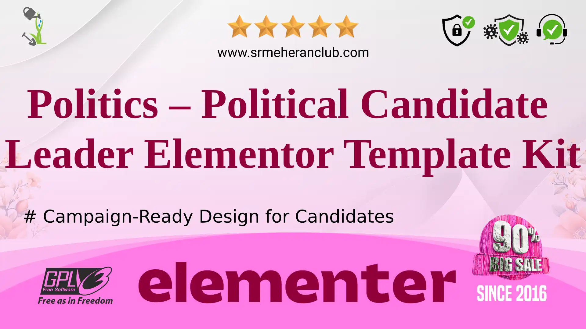 Politics – Political Candidate Leader Elementor Template Kit — Elementor Kit by Themeforest