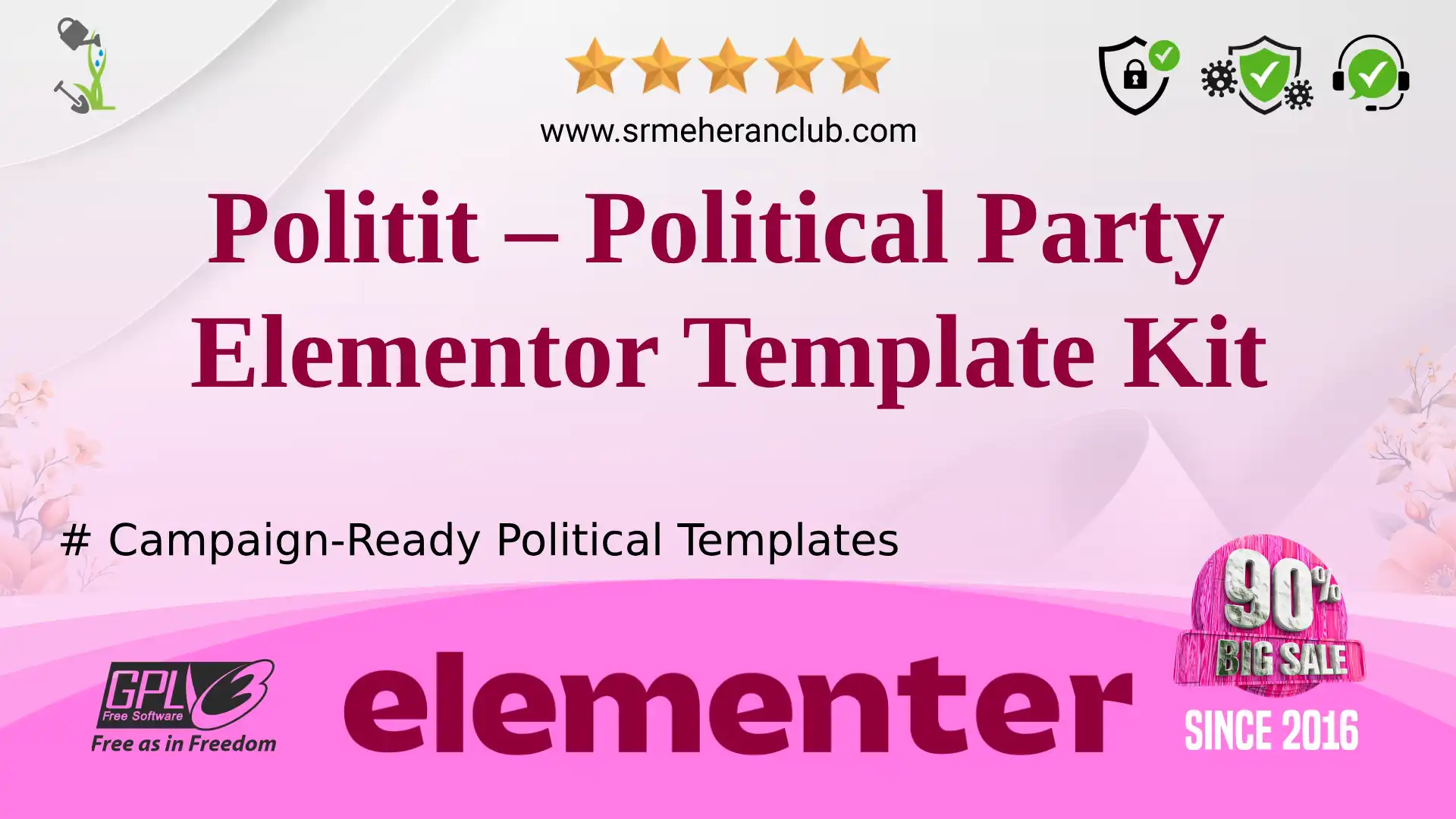 Politit – Political Party Elementor Template Kit — Elementor Kit by Themeforest