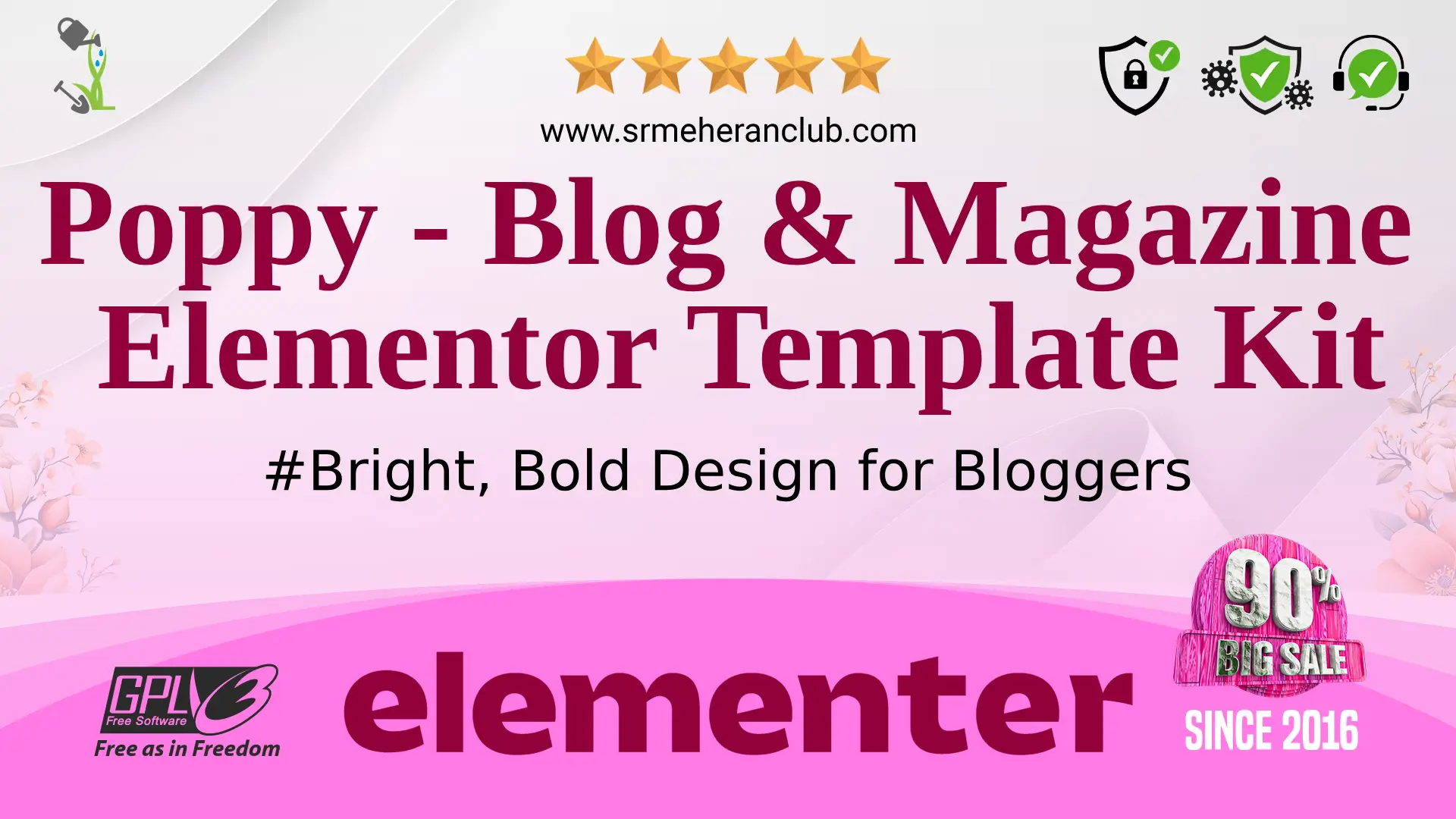 Poppy – Blog & Magazine Elementor Template Kit — Elementor Kit by Themeforest