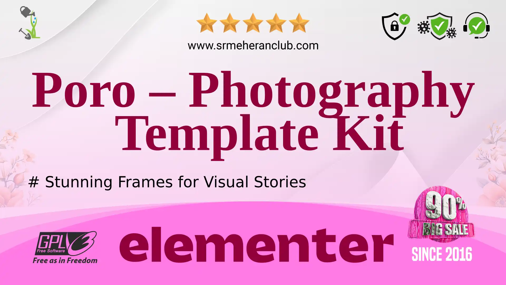 Poro – Photography Template Kit — Elementor Kit by Themeforest