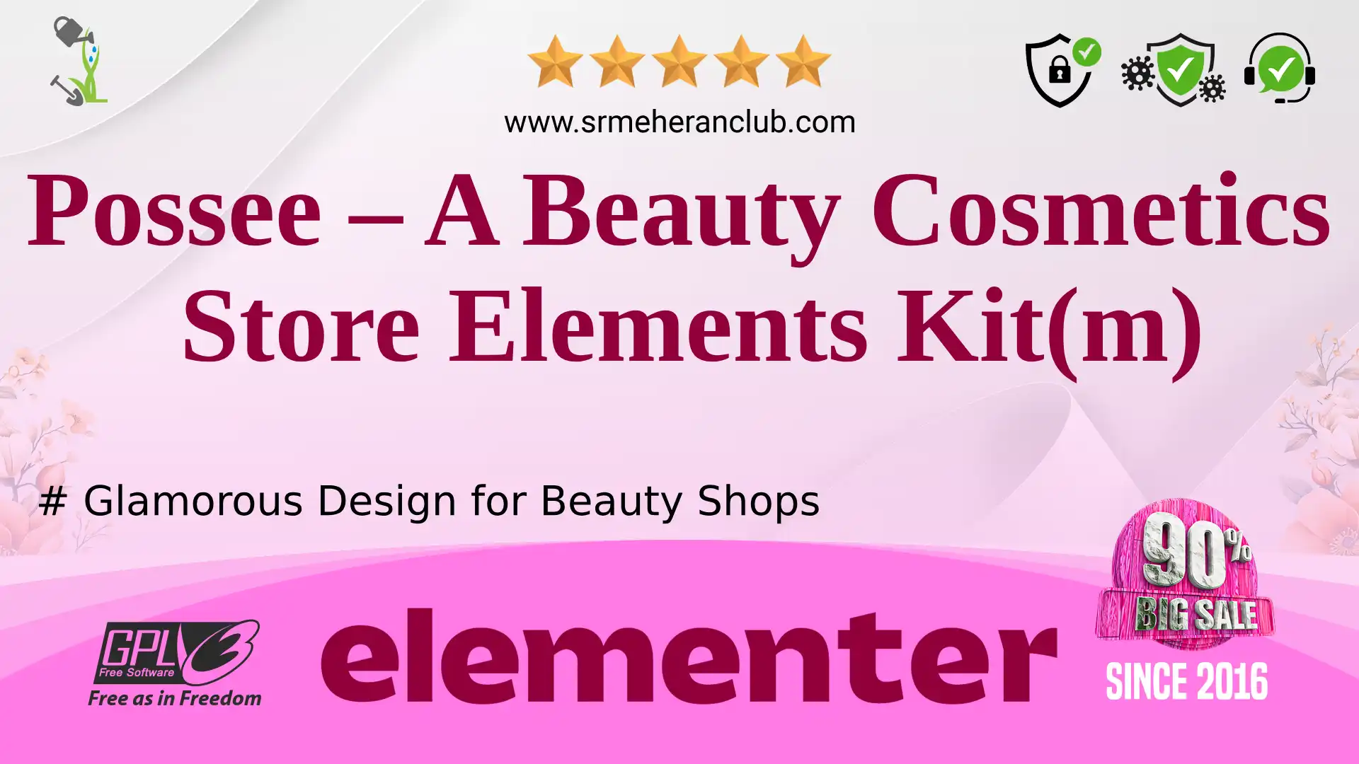 Possee – A Beauty Cosmetics Store Elements Kit(m) — Elementor Kit by Templatemonster