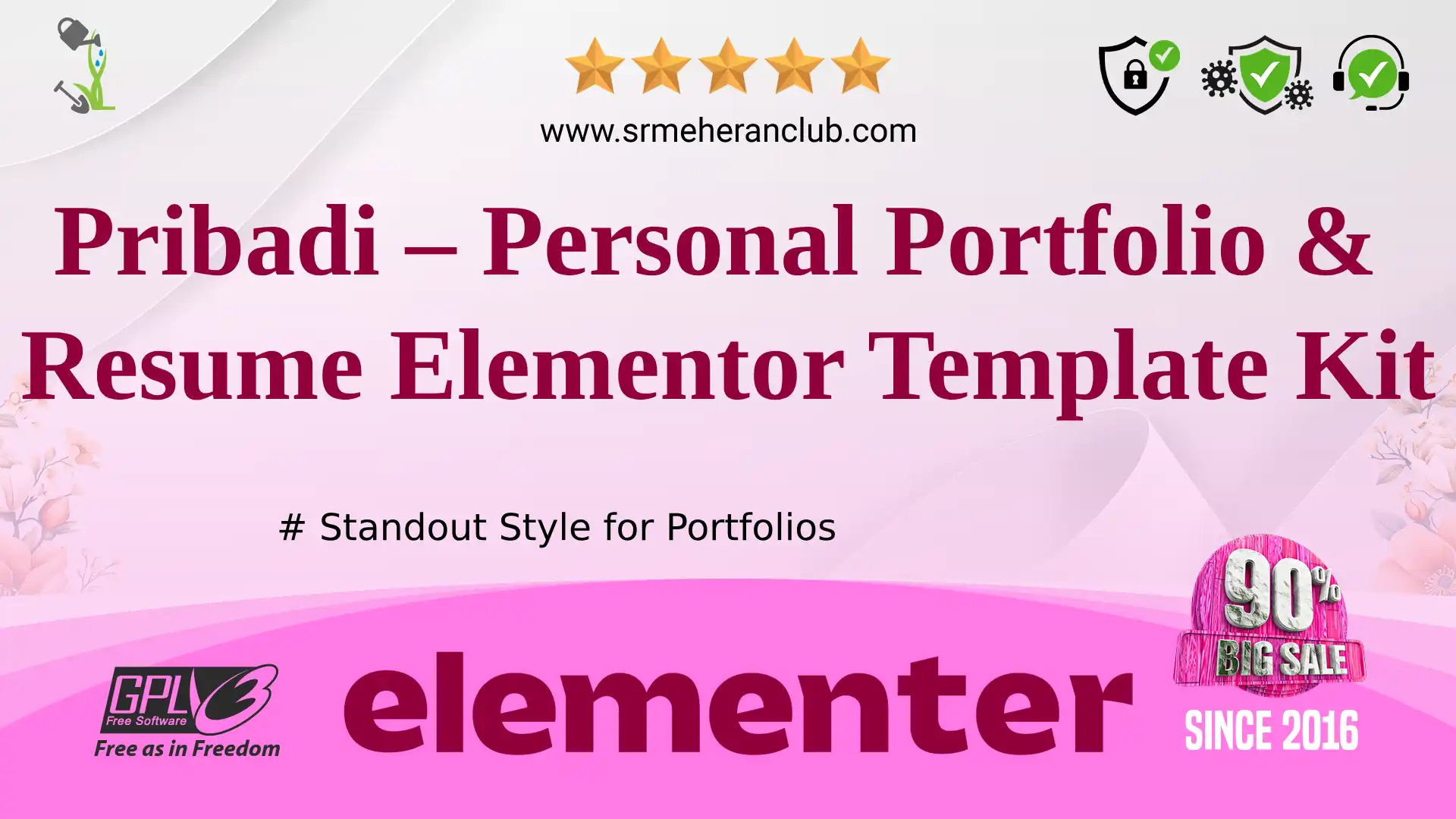 Pribadi – Personal Portfolio & Resume Elementor Template Kit — Elementor Kit by Themeforest