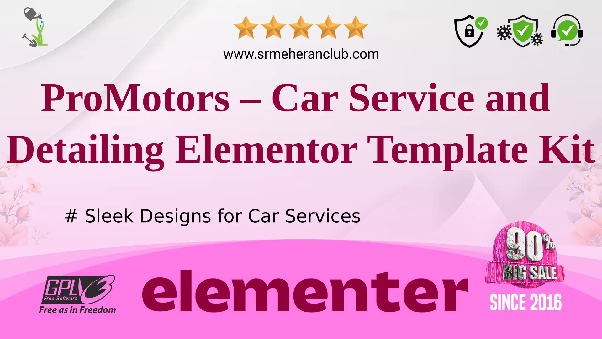 ProMotors – Car Service and Detailing Elementor Template Kit — Elementor Kit by Themeforest