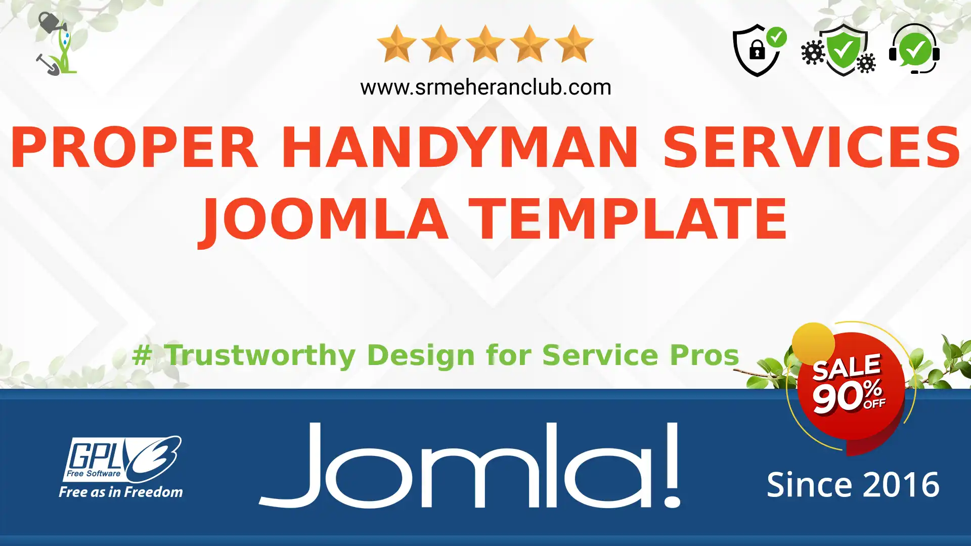 Proper Handyman Services Joomla Template — Theme by Templatemonster