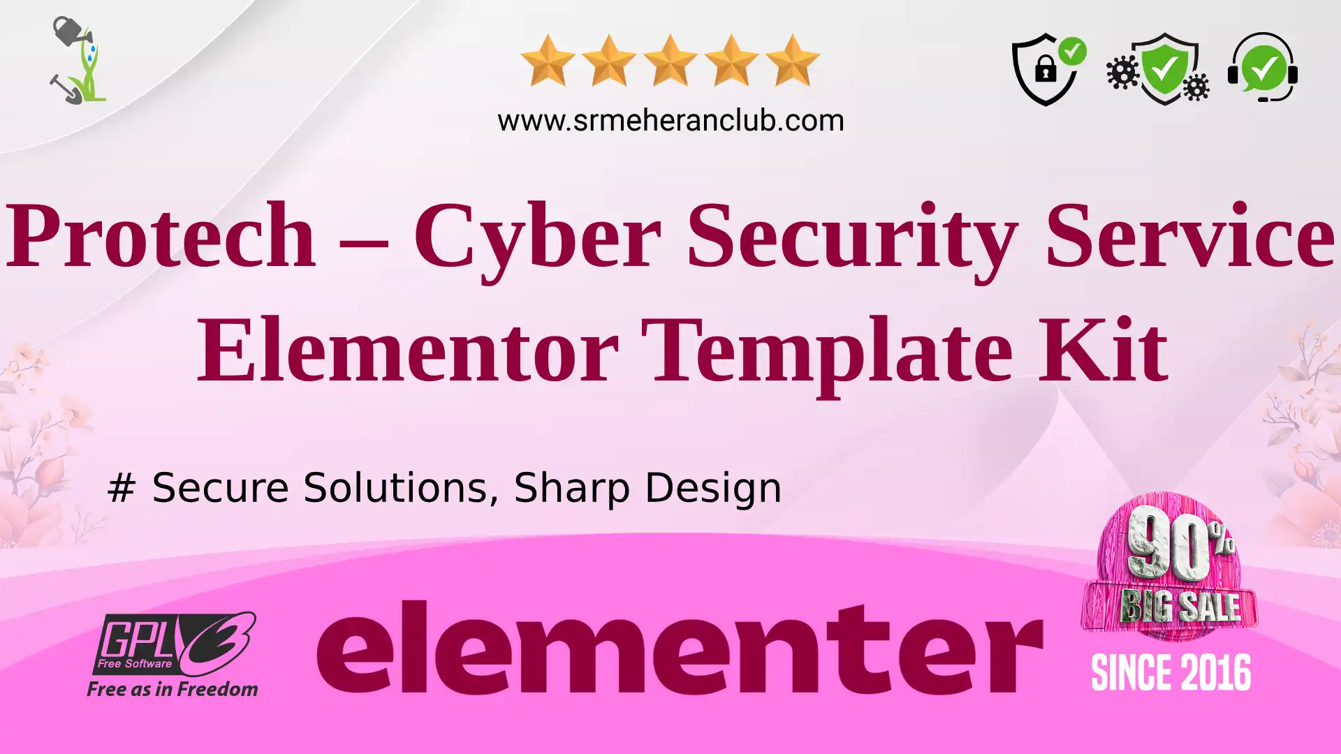 Protech – Cyber Security Service Elementor Template Kit — Elementor Kit by Themeforest
