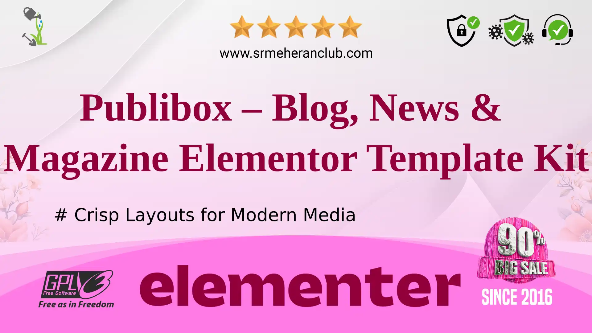Publibox – Blog, News & Magazine Elementor Template Kit — Elementor Kit by Themeforest