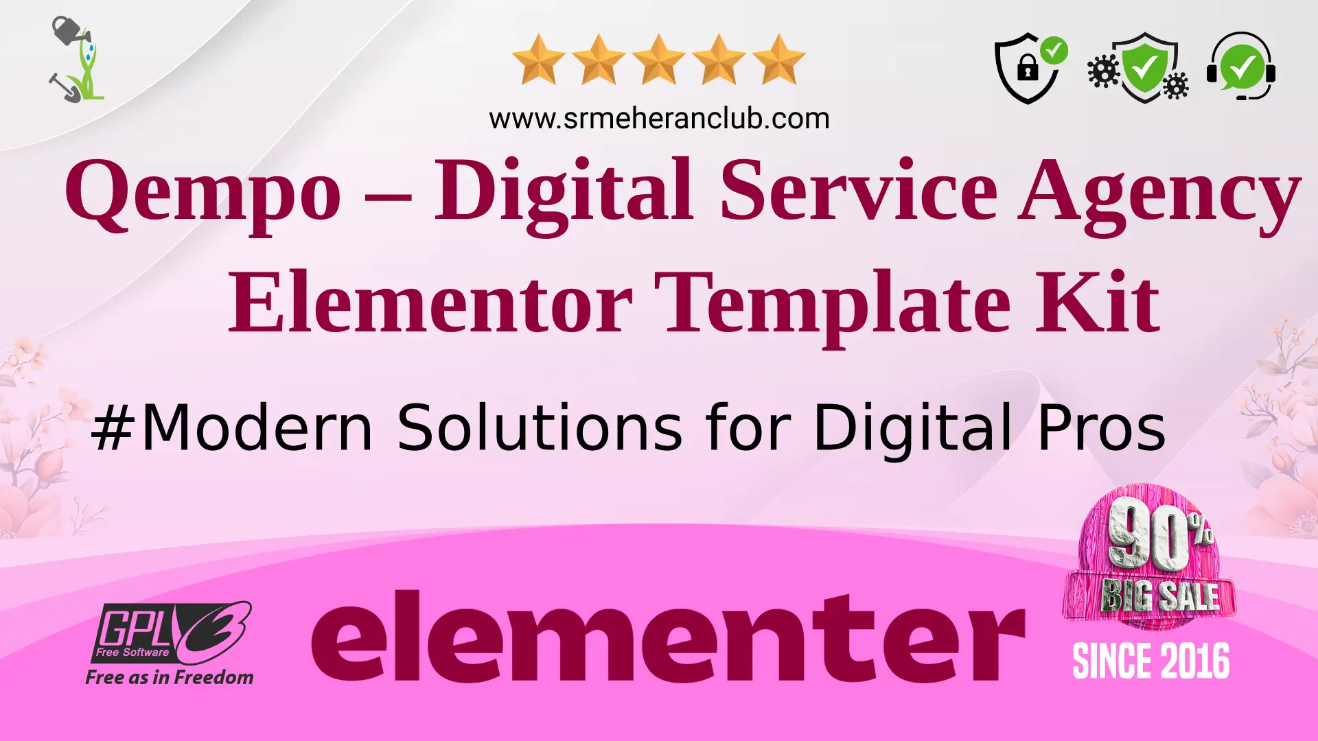 Qempo – Digital Service Agency Elementor Template Kit — Elementor Kit by Themeforest