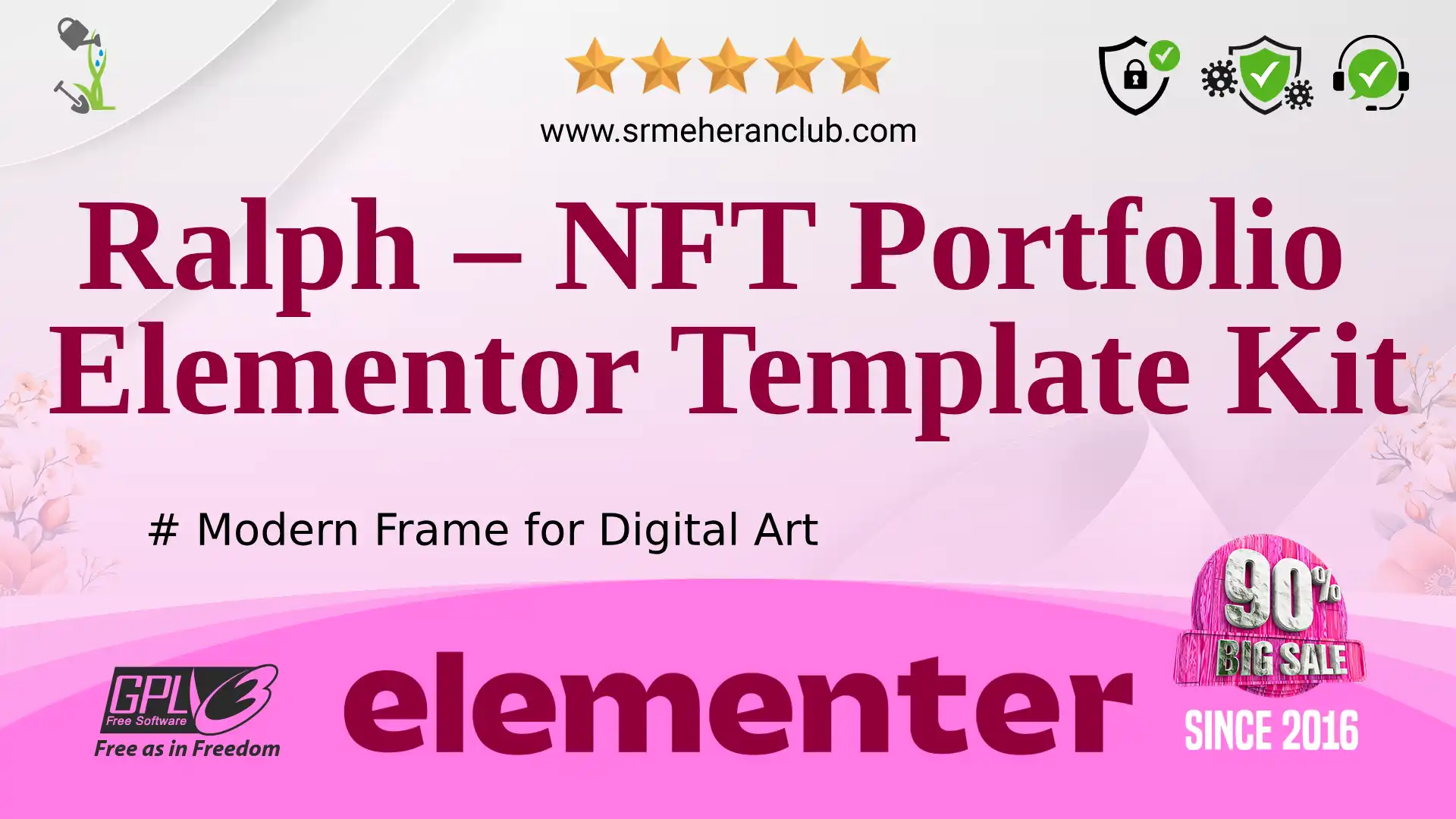 Ralph – NFT Portfolio Elementor Template Kit — Elementor Kit by Themeforest