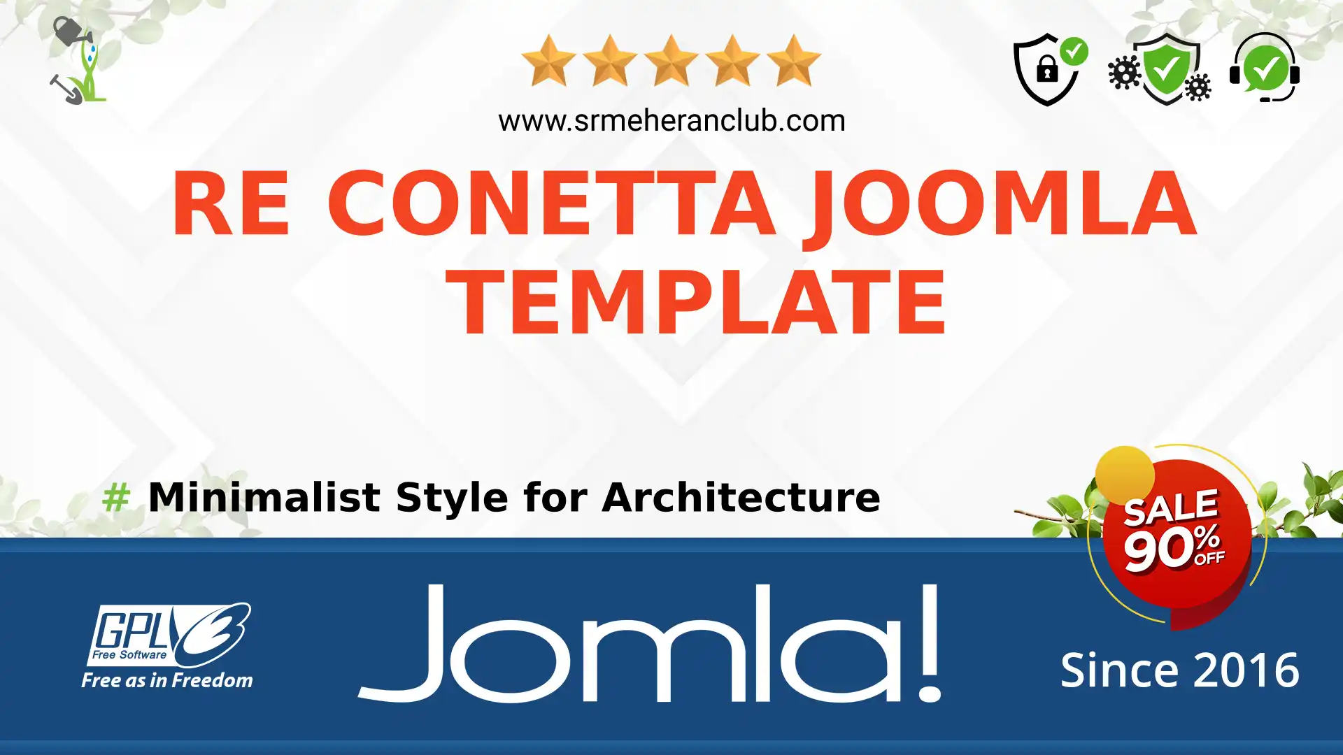 Re conetta Joomla Template