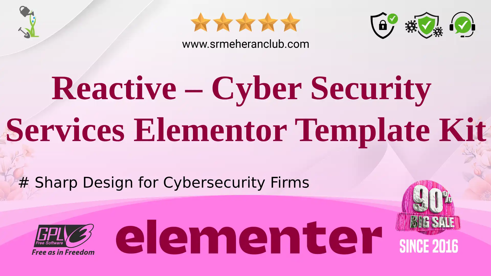 Reactive – Cyber Security Services Elementor Template Kit — Elementor Kit by Themeforest