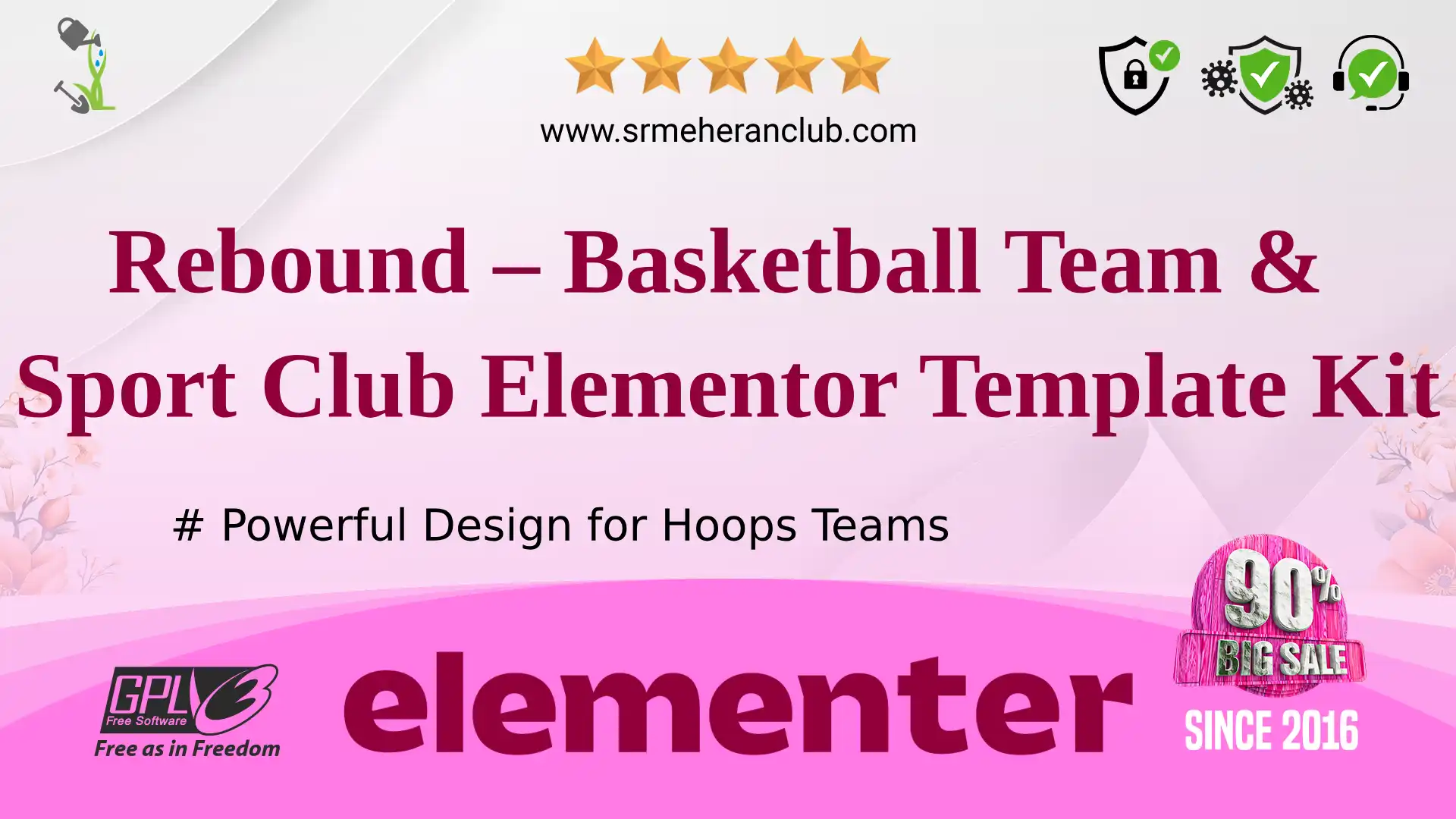 Rebound – Basketball Team & Sport Club Elementor Template Kit — Elementor Kit by Themeforest
