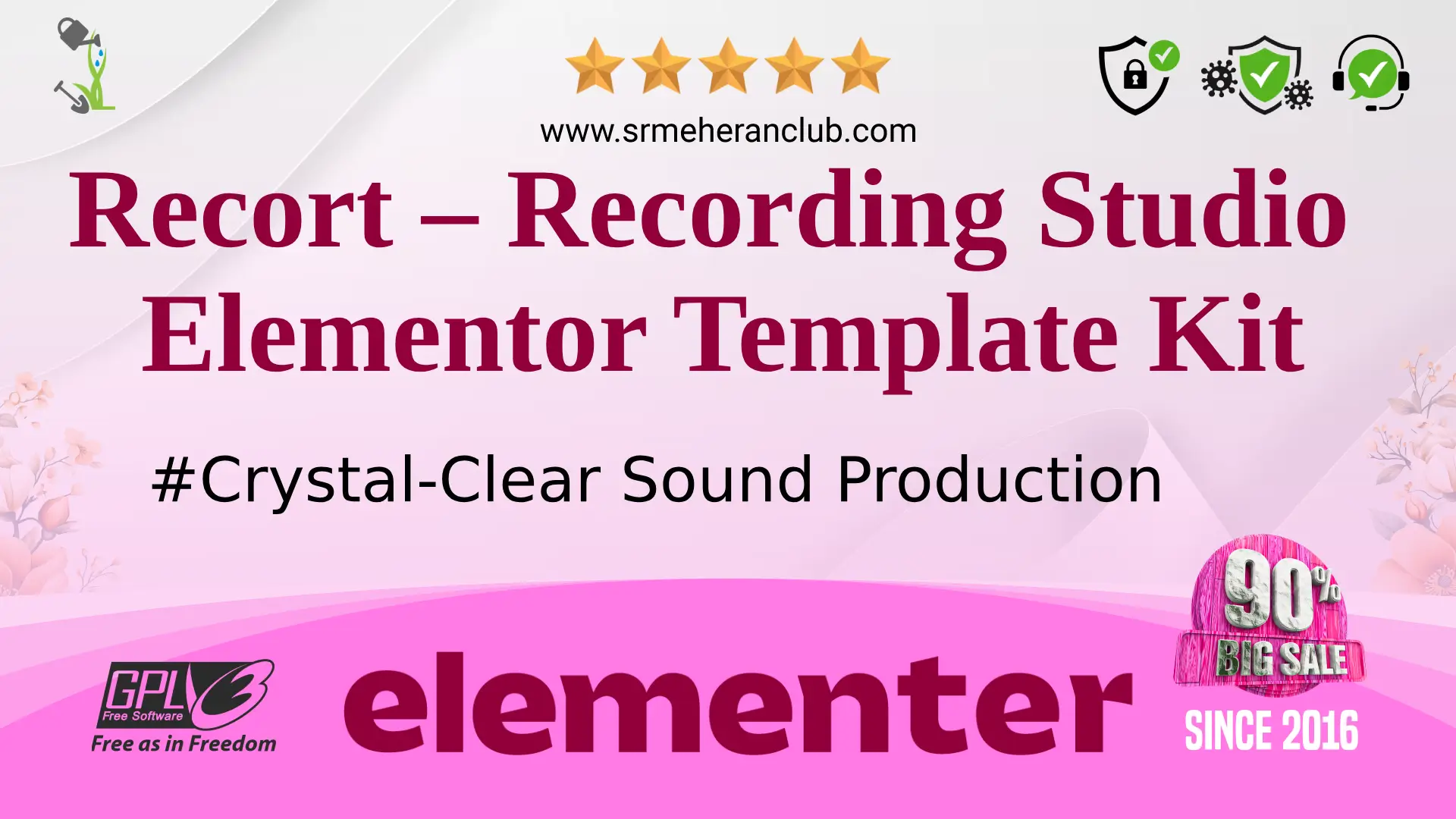 Recort – Recording Studio Elementor Template Kit — Elementor Kit by Themeforest