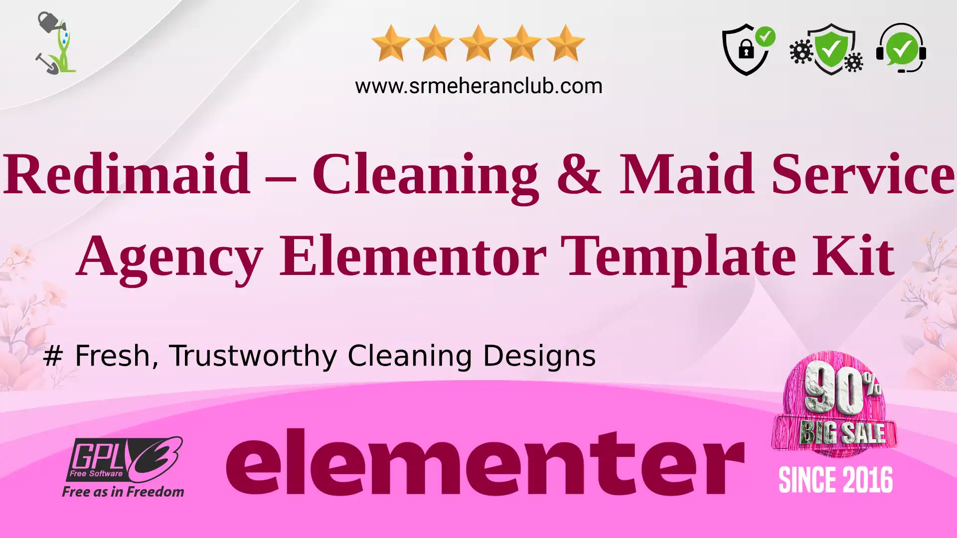 Redimaid – Cleaning & Maid Service Agency Elementor Template Kit — Elementor Kit by Themeforest
