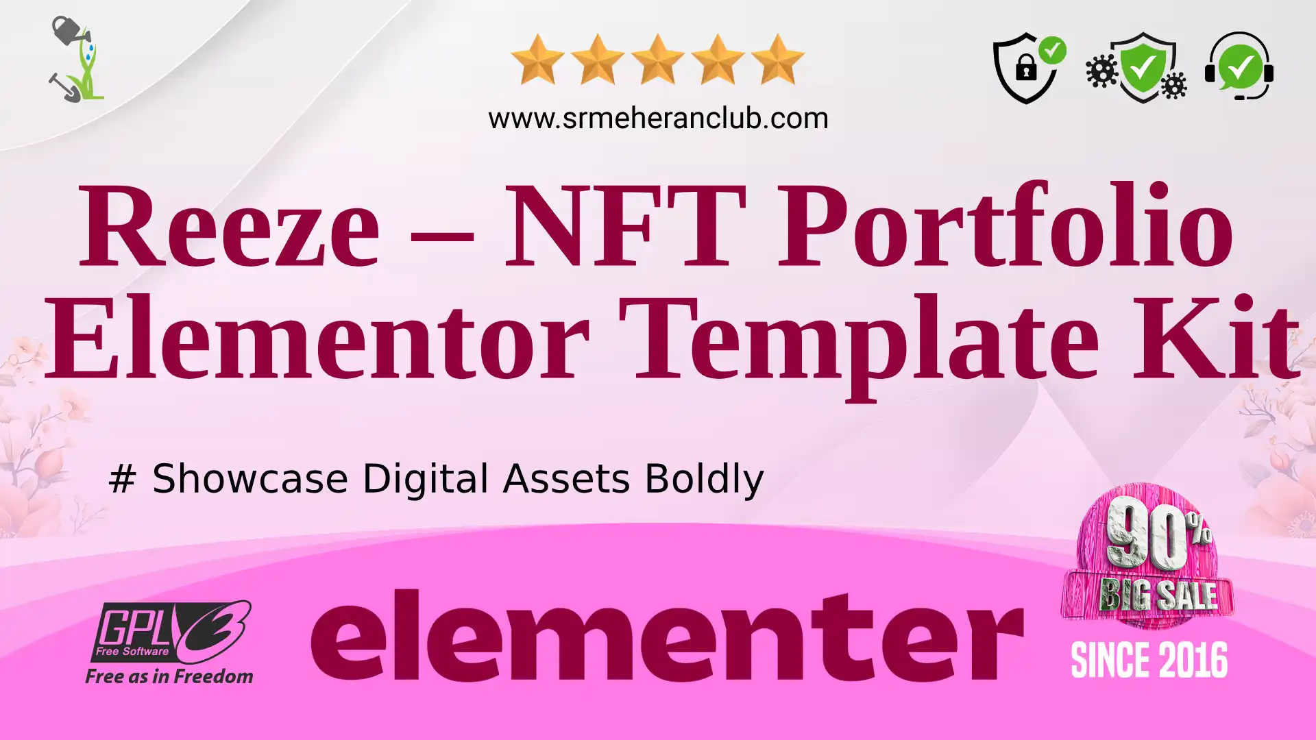 Reeze – NFT Portfolio Elementor Template Kit — Elementor Kit by Themeforest