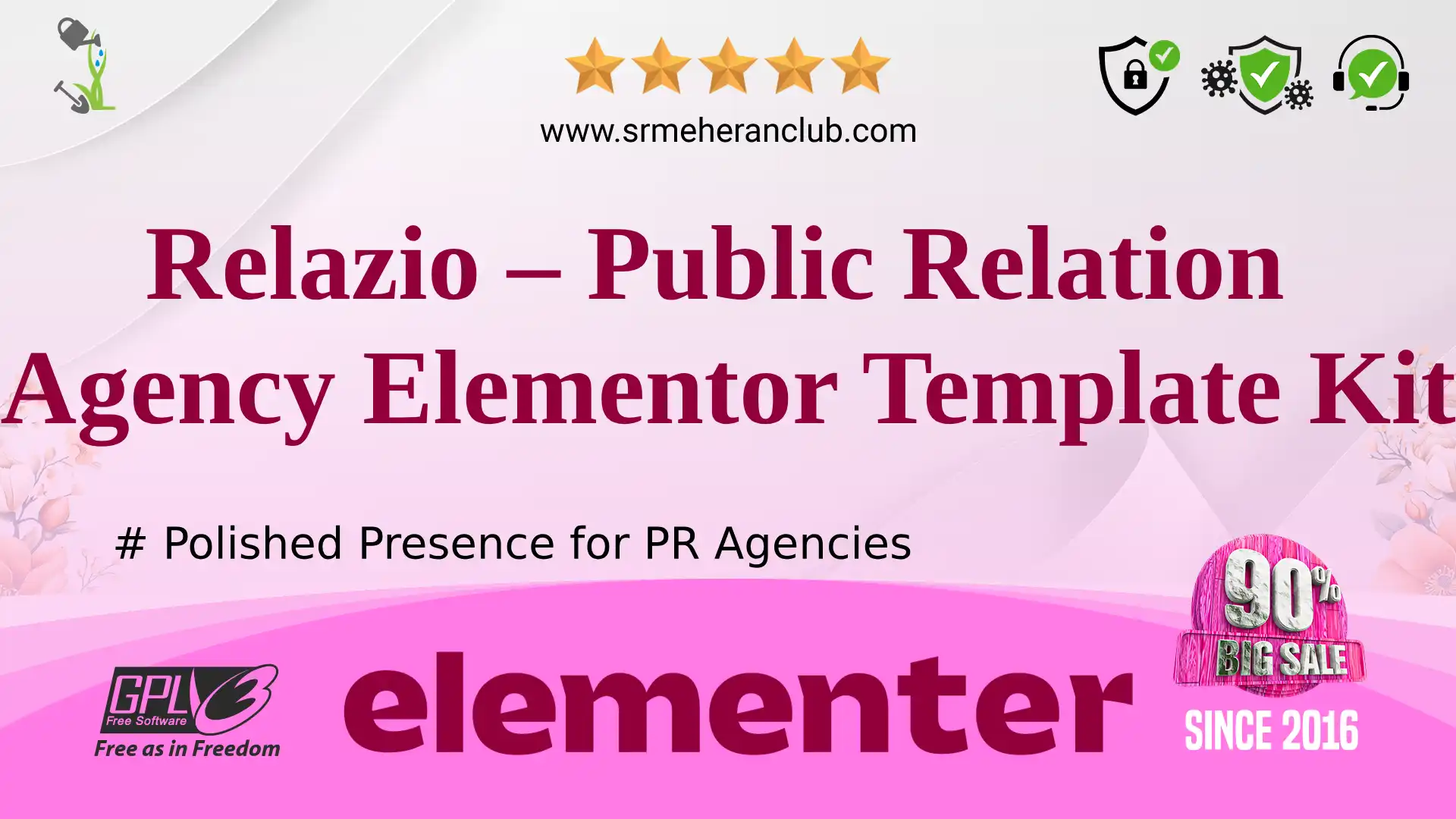 Relazio – Public Relation Agency Elementor Template Kit — Elementor Kit by Themeforest