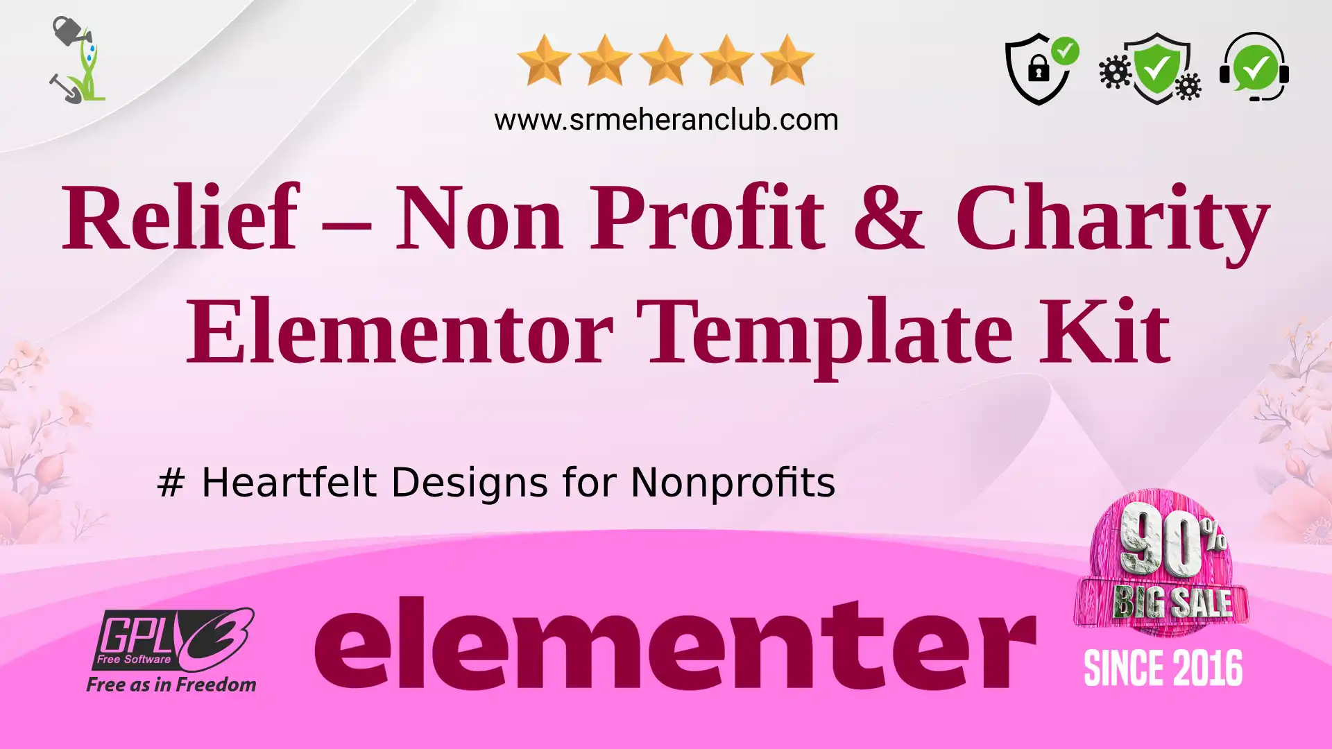 Relief – Non Profit & Charity Elementor Template Kit — Elementor Kit by Themeforest