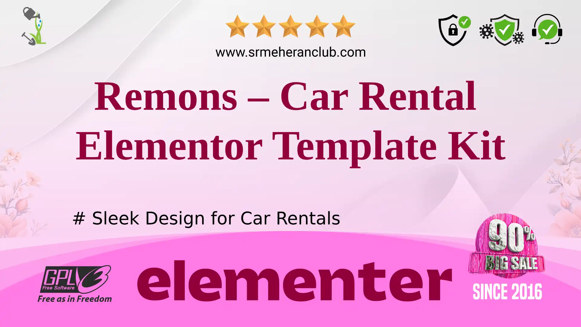 Remons – Car Rental Elementor Template Kit — Elementor Kit by Themeforest