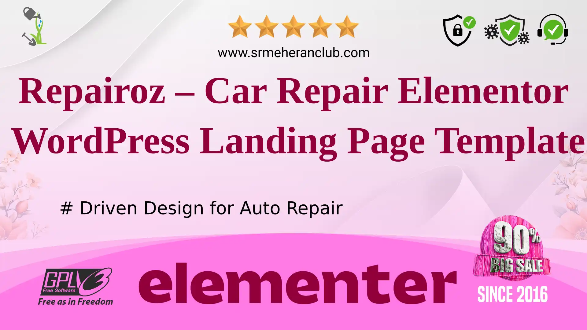 Repairoz – Car Repair Elementor WordPress Landing Page Template — Elementor Kit by Templatemonster