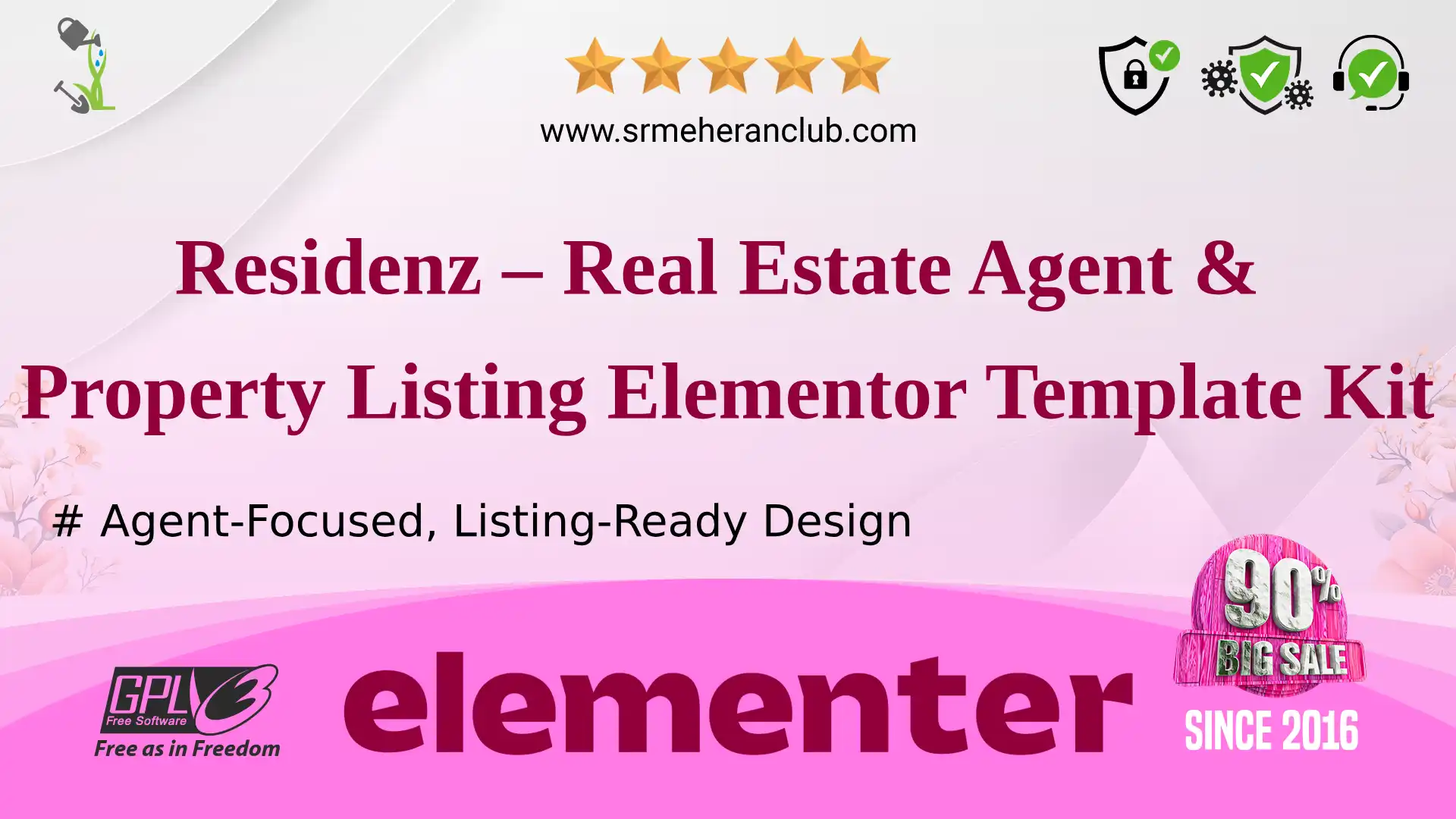 Residenz – Real Estate Agent & Property Listing Elementor Template Kit