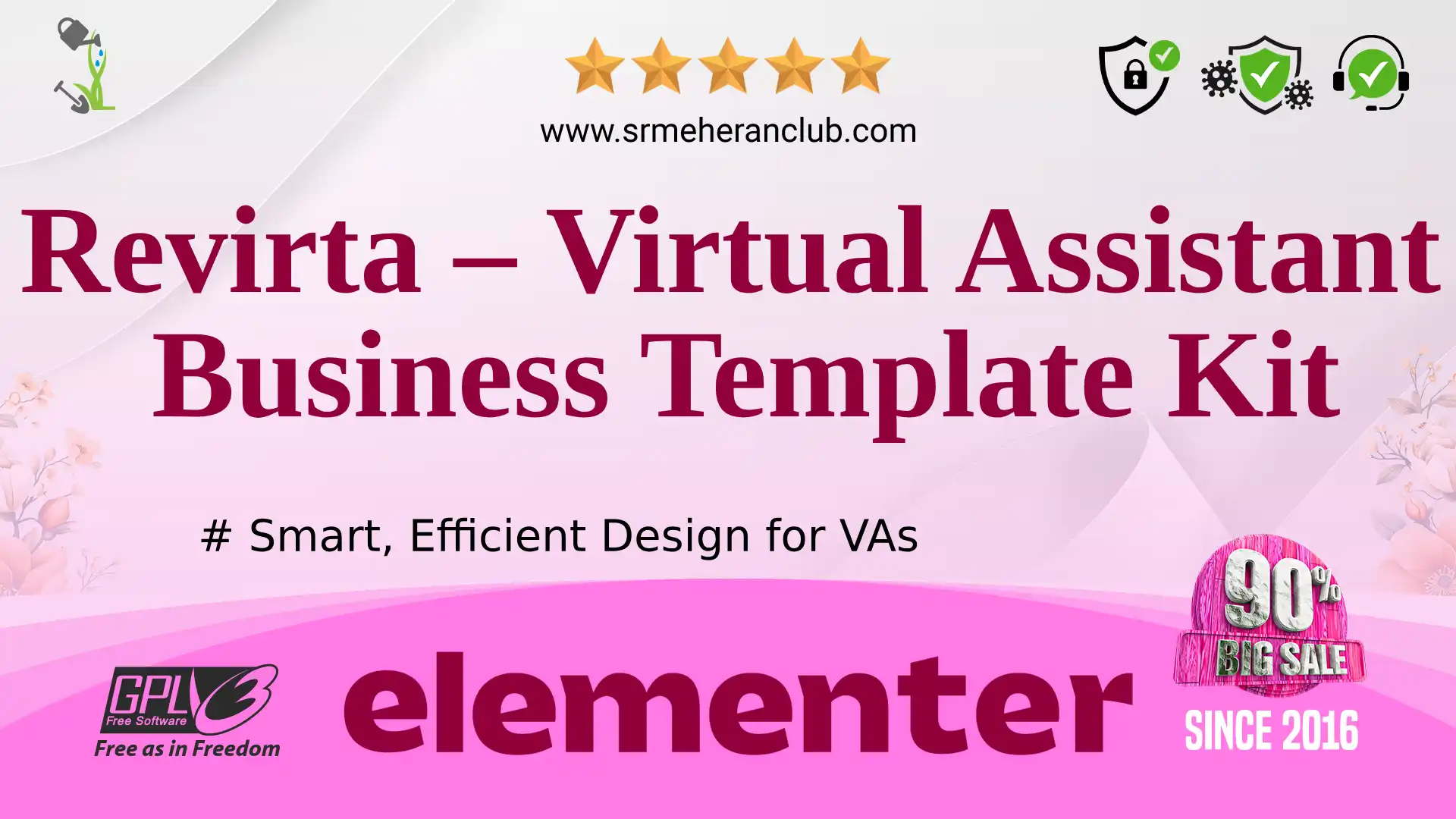 Revirta – Virtual Assistant Business Template Kit — Elementor Kit by Themeforest