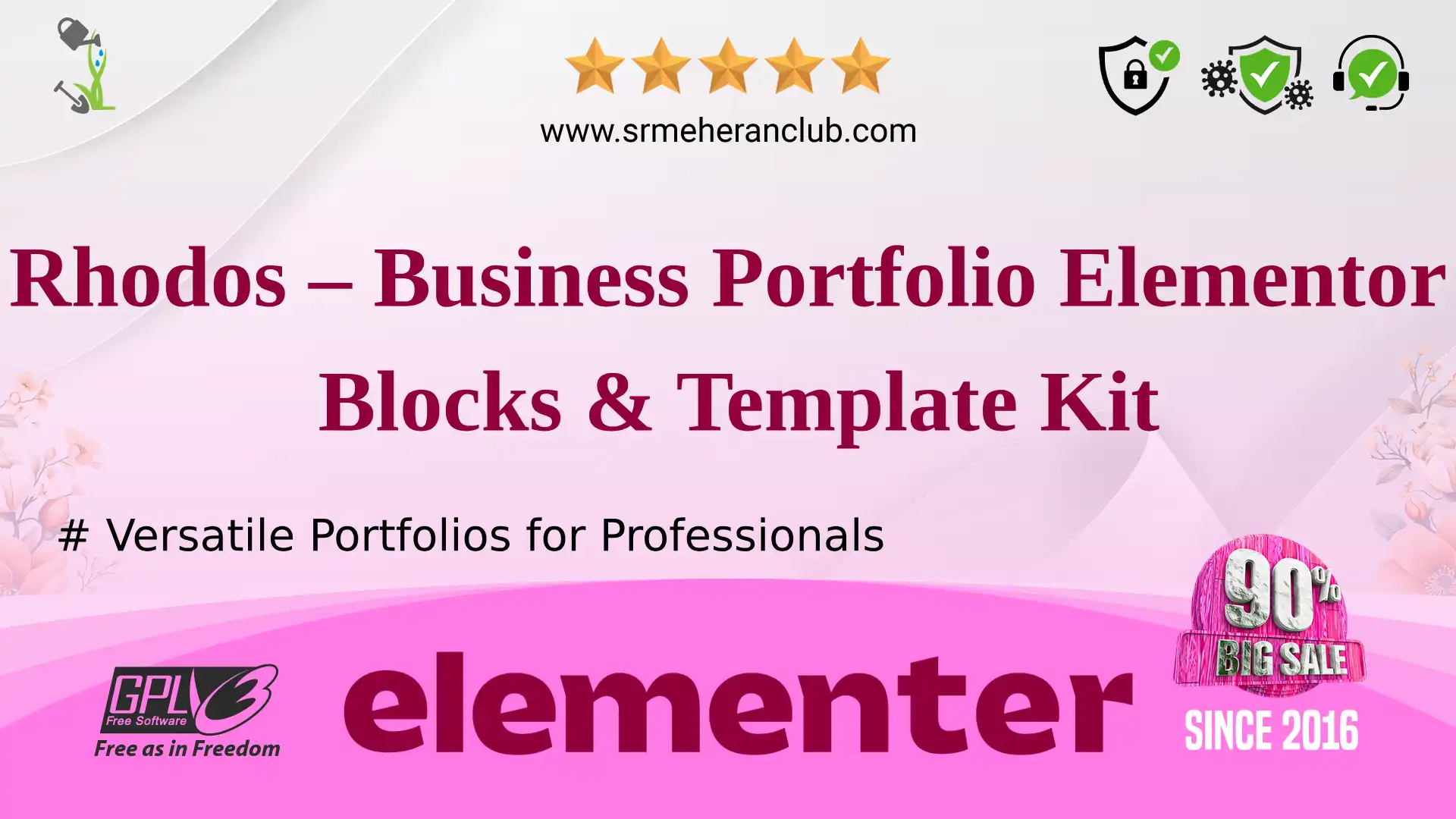 Rhodos – Business Portfolio Elementor Blocks & Template Kit — Elementor Kit by Themeforest