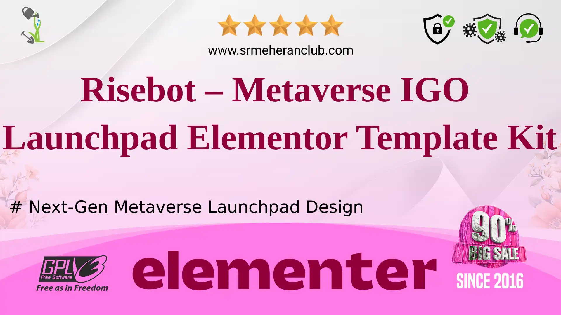 Risebot – Metaverse IGO Launchpad Elementor Template Kit — Elementor Kit by Themeforest