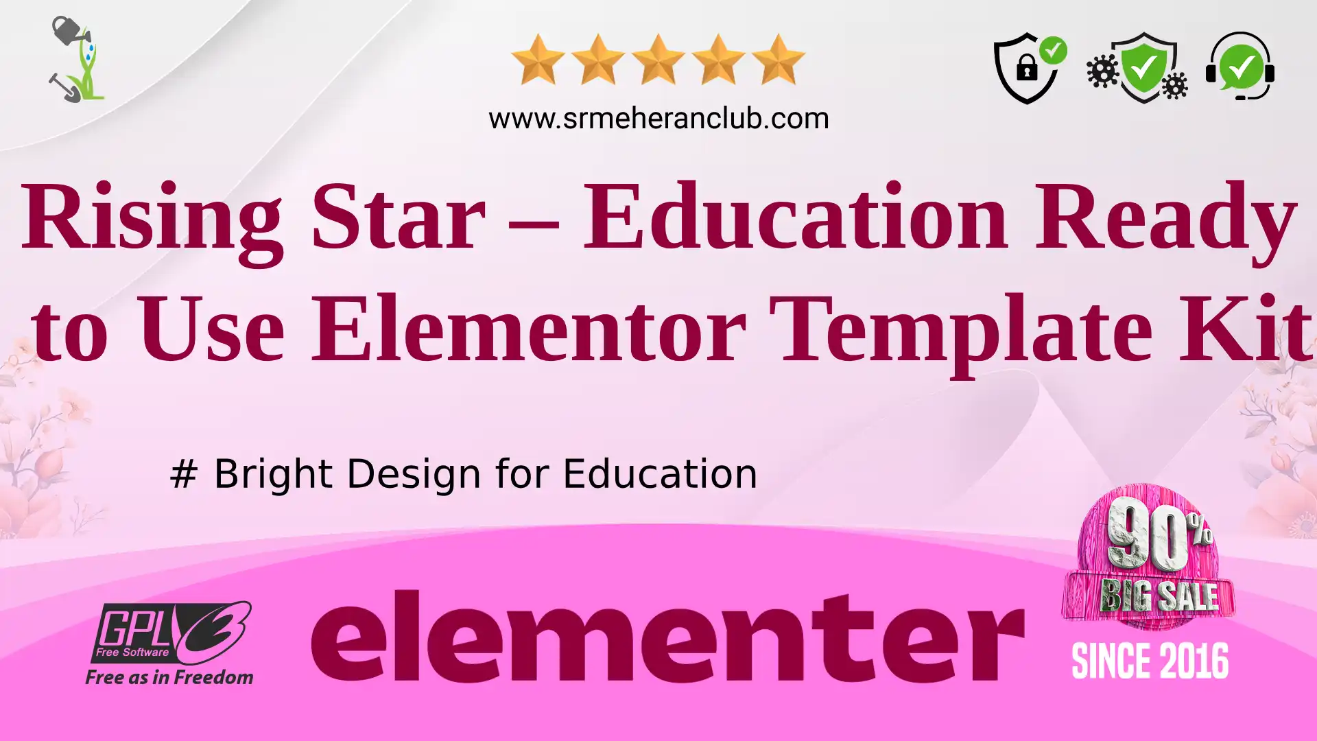Rising Star – Education Ready to Use Elementor Template Kit