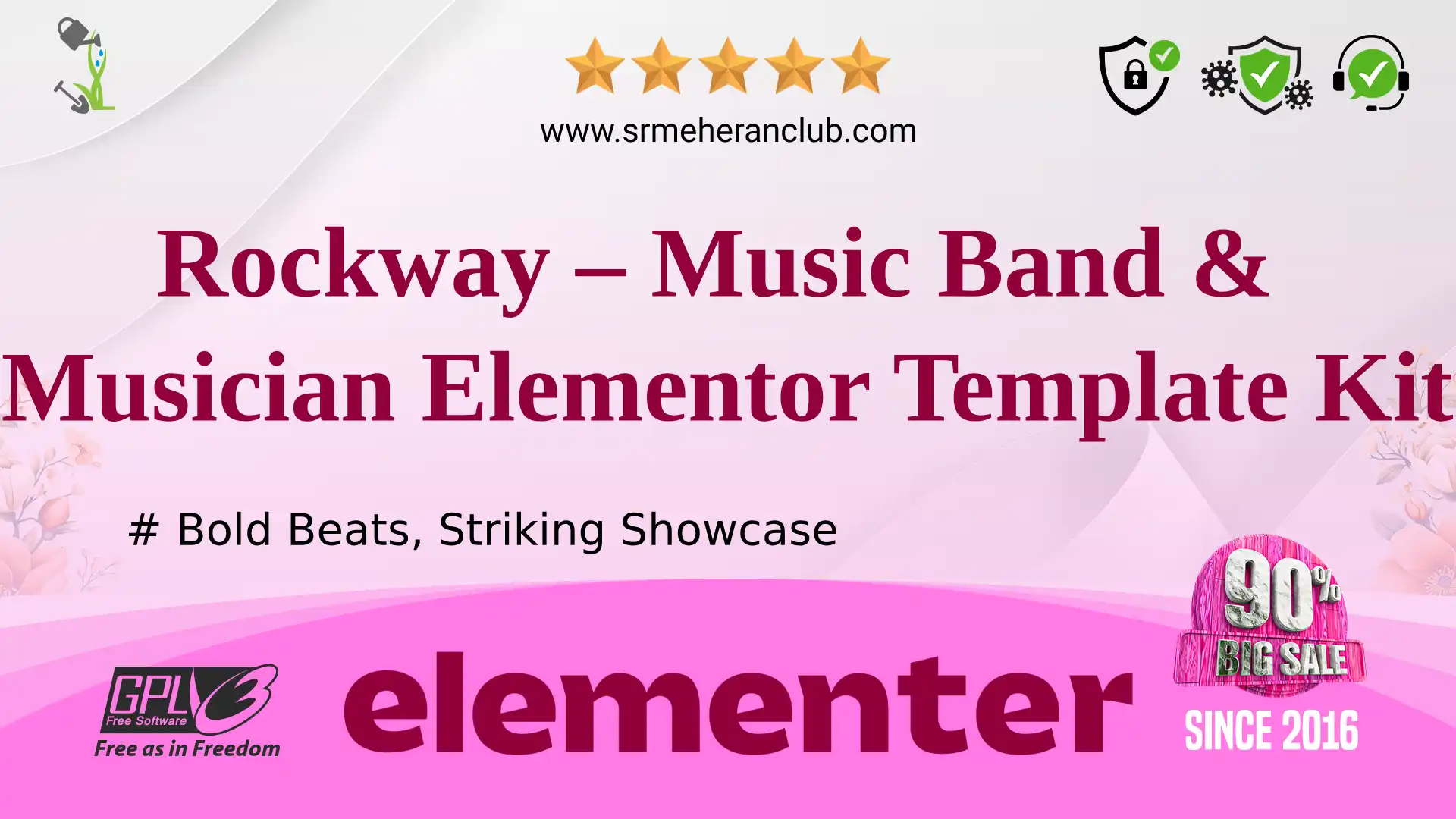 Rockway – Music Band & Musician Elementor Template Kit — Elementor Kit by Themeforest