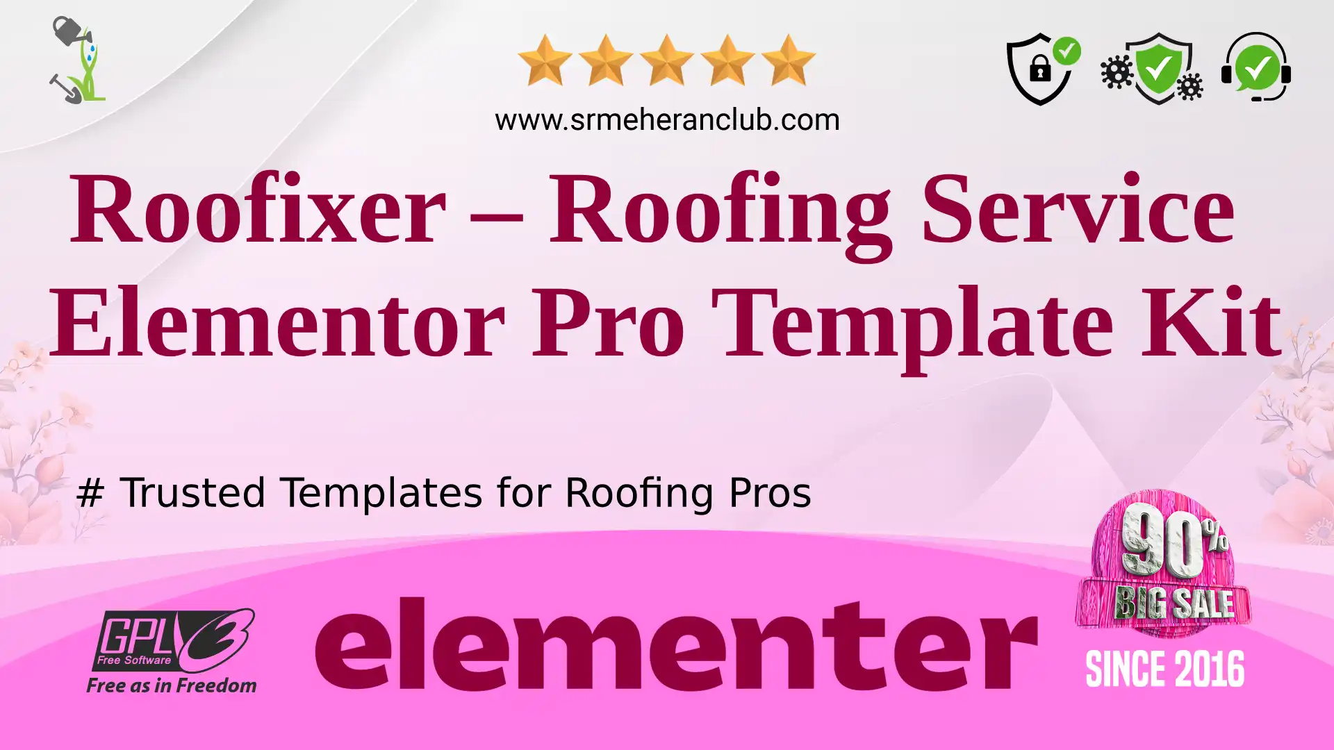 Roofixer – Roofing Service Elementor Pro Template Kit — Elementor Kit by Themeforest