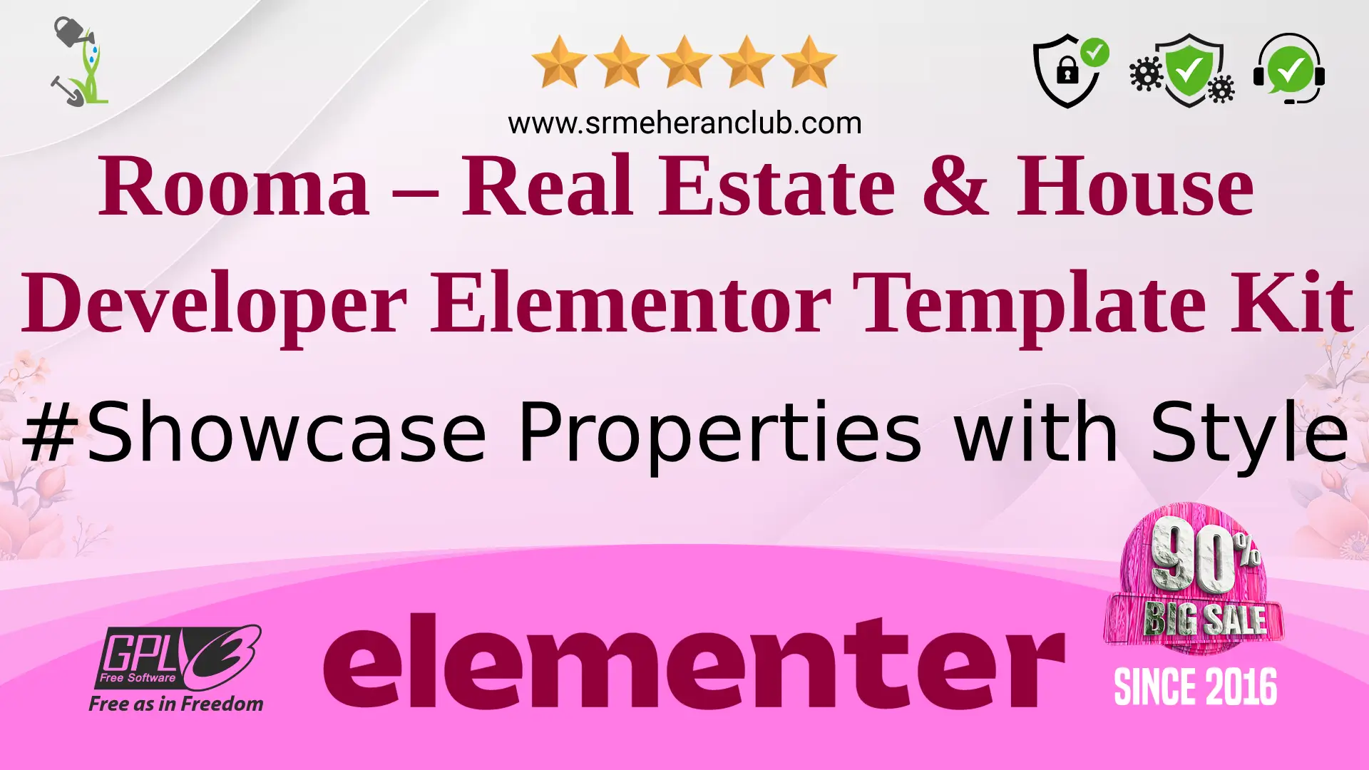 Rooma – Real Estate & House Developer Elementor Template Kit