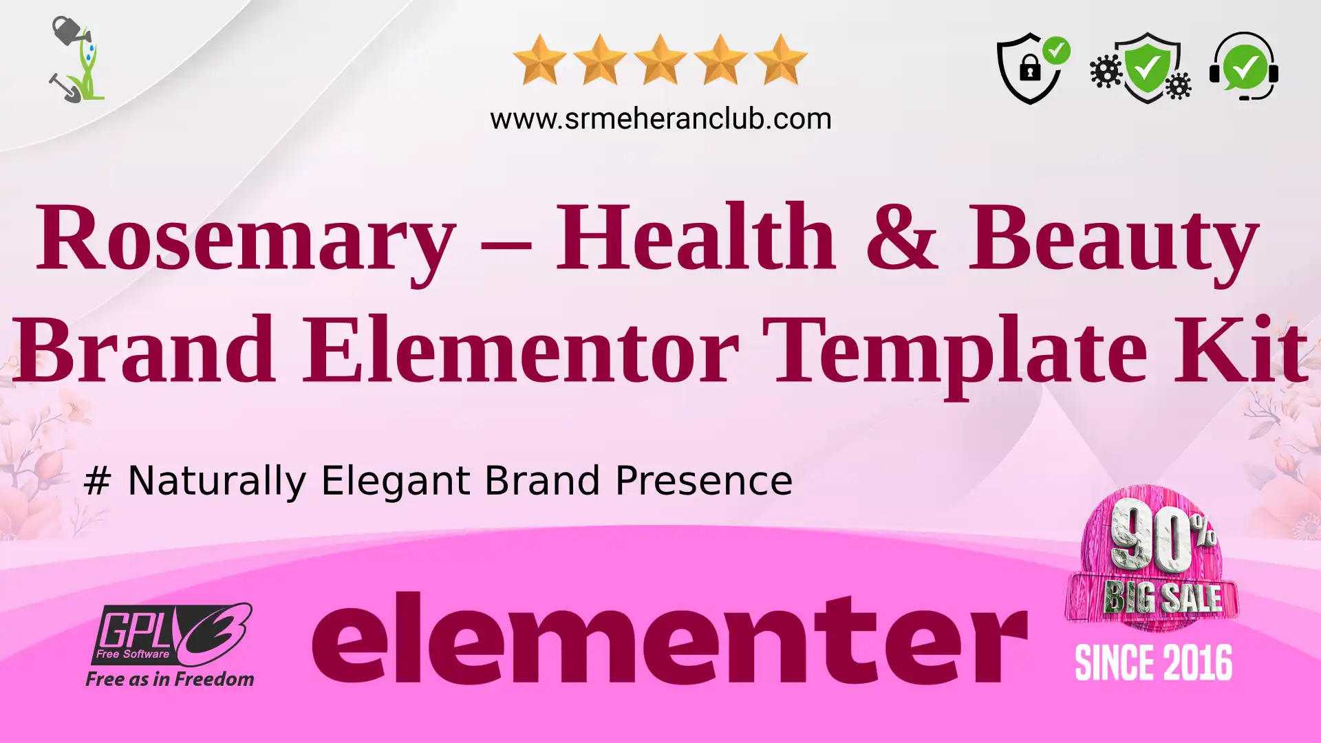 Rosemary – Health & Beauty Brand Elementor Template Kit — Elementor Kit by Themeforest