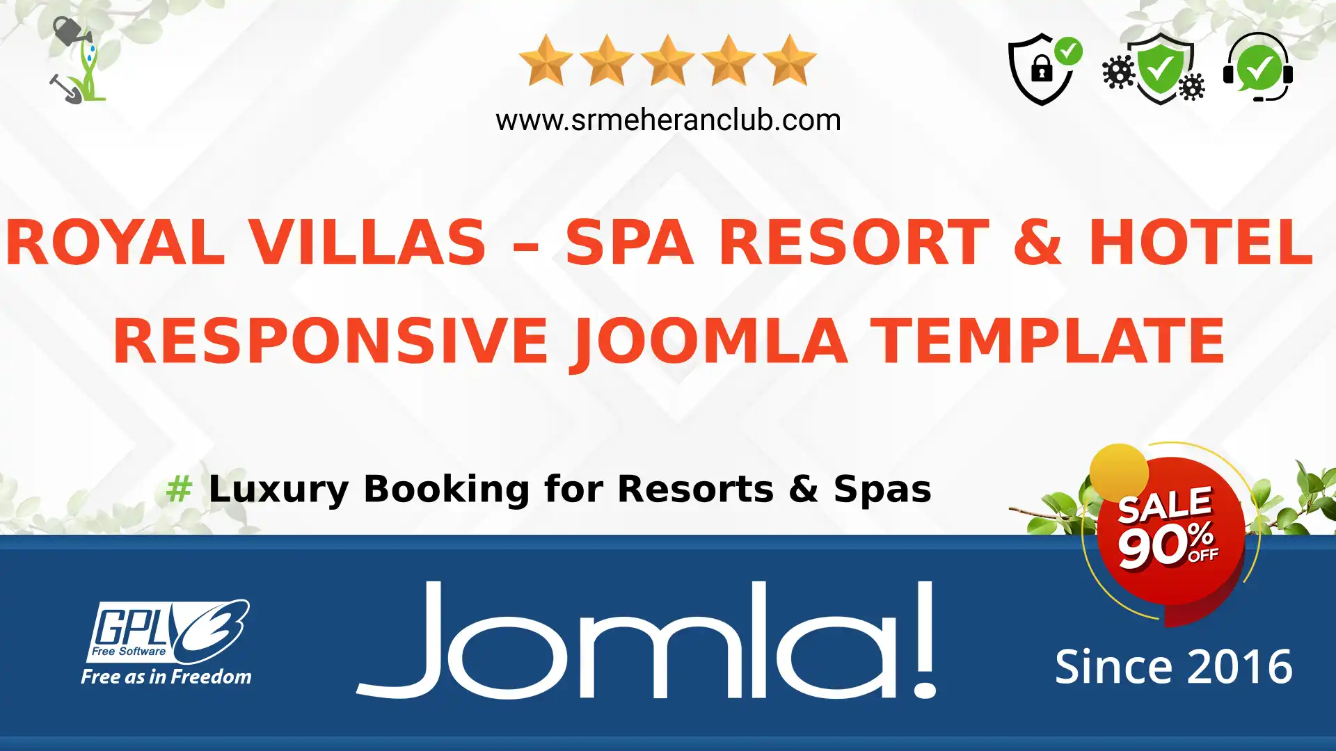 Royal Villas – Spa Resort & Hotel Responsive Joomla Template — Theme by Templatemonster