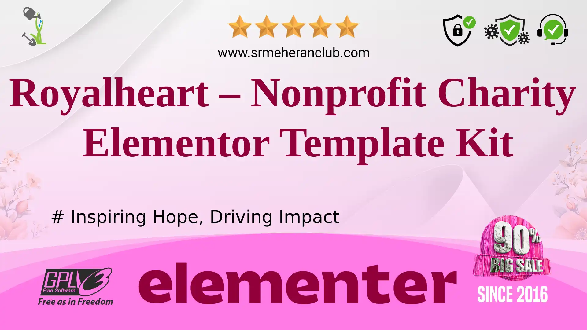 Royalheart – Nonprofit Charity Elementor Template Kit — Elementor Kit by Themeforest