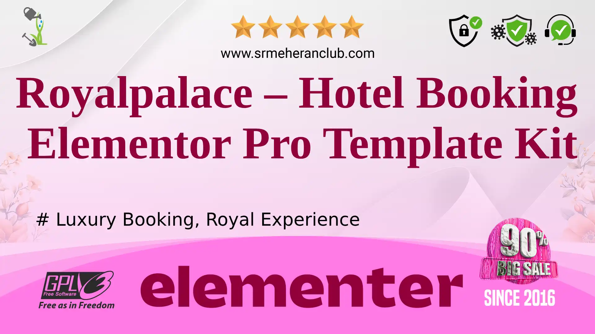 Royalpalace – Hotel Booking Elementor Pro Template Kit — Elementor Kit by Themeforest