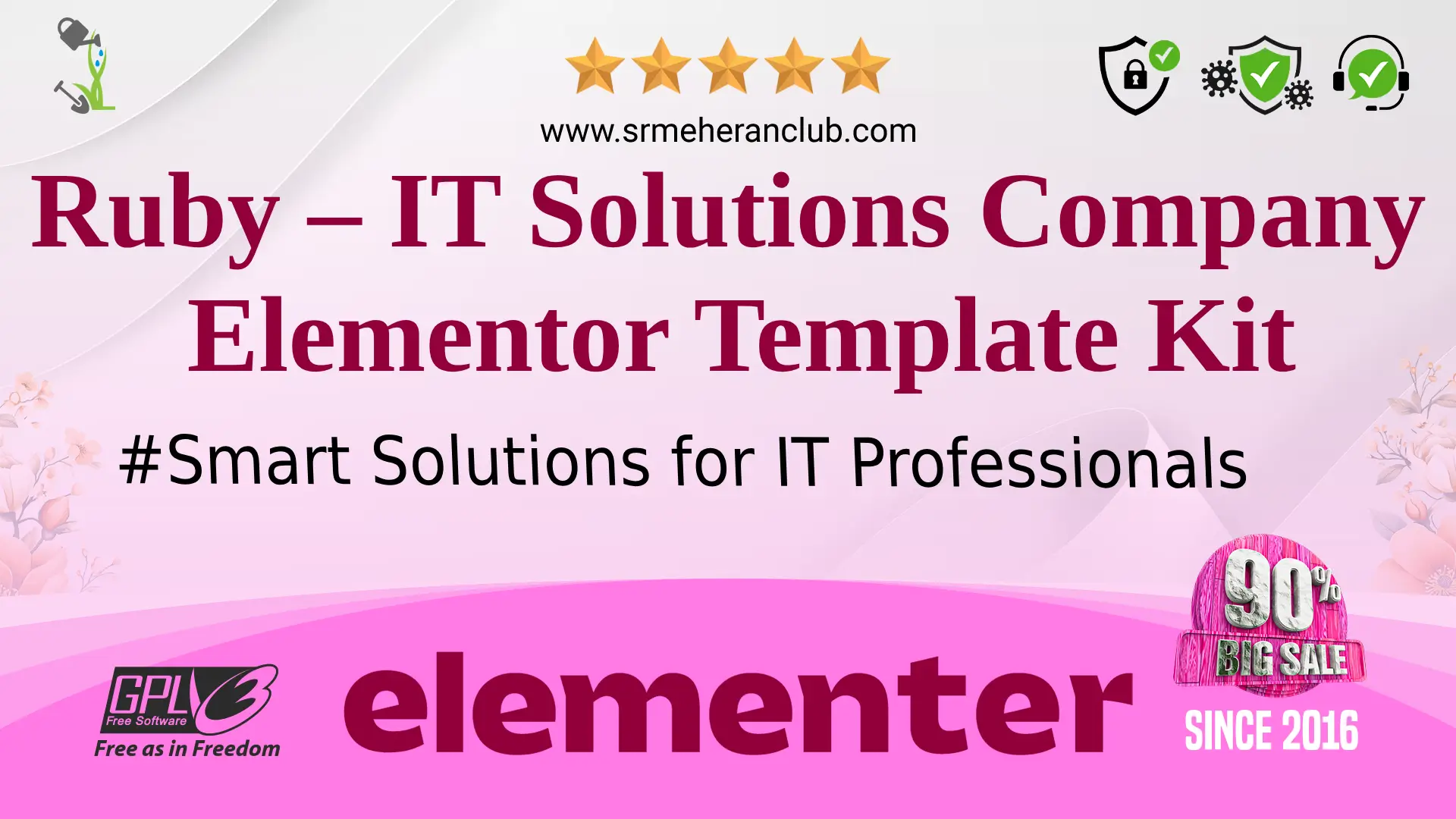 Ruby – IT Solutions Company Elementor Template Kit — Elementor Kit by Themeforest