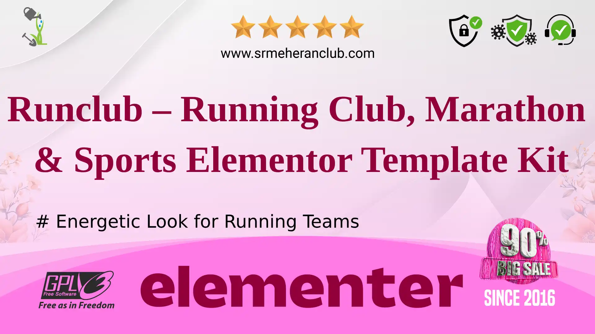 Runclub – Running Club, Marathon & Sports Elementor Template Kit — Elementor Kit by Themeforest