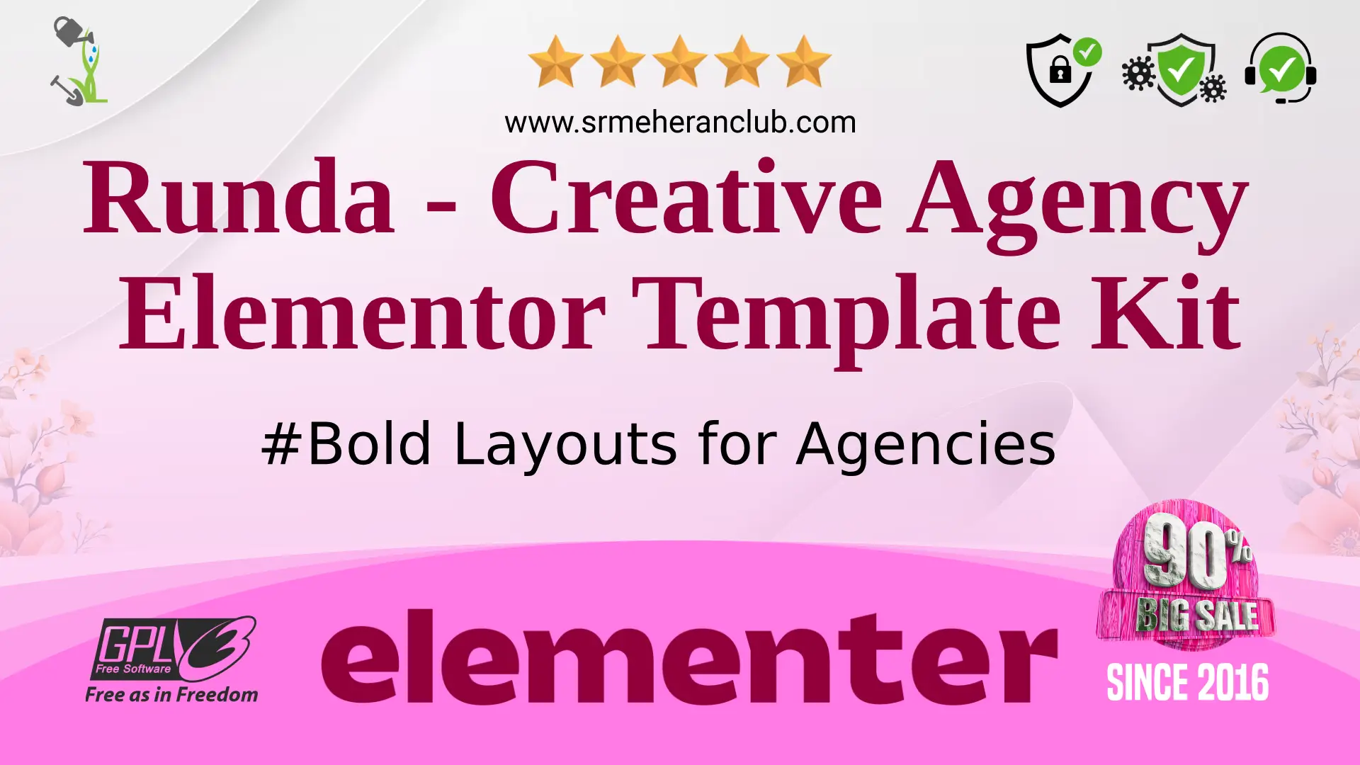 Runda – Creative Agency Elementor Template Kit