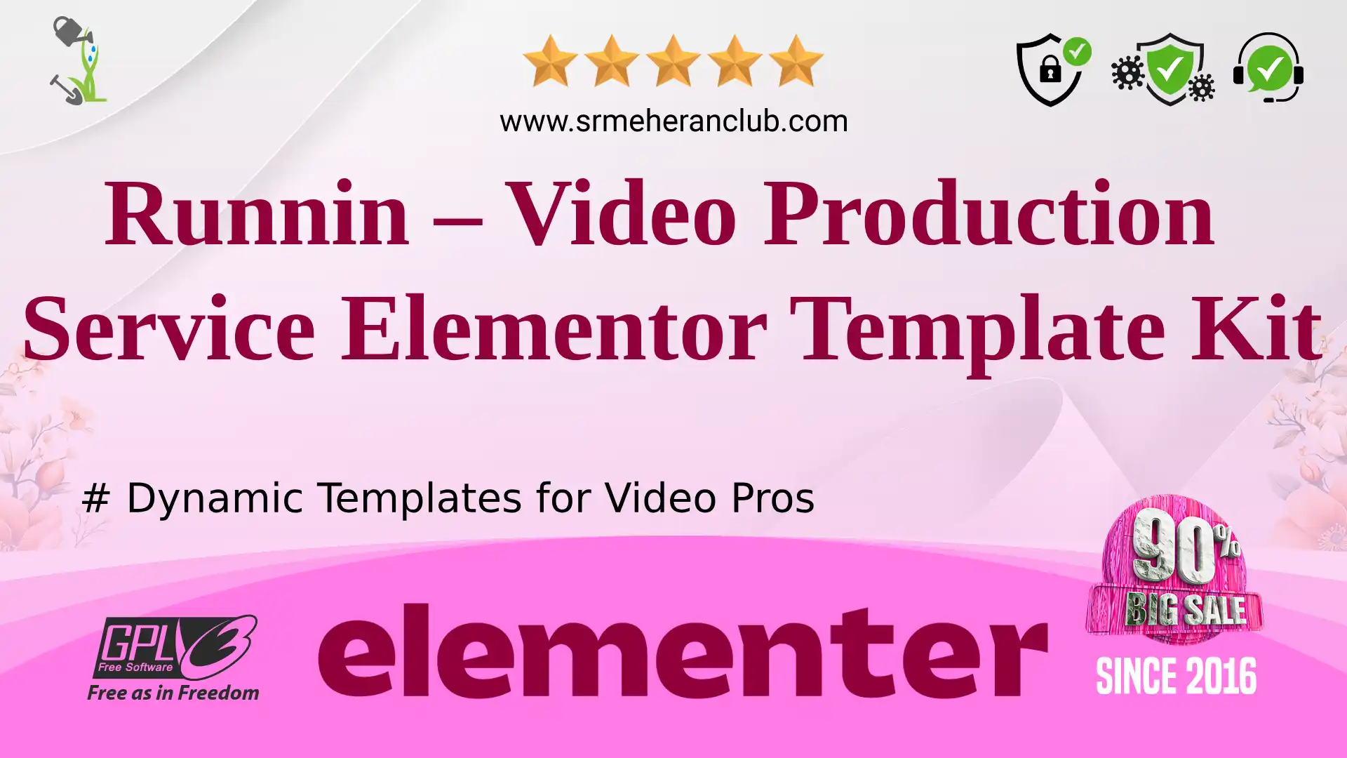Runnin – Video Production Service Elementor Template Kit — Elementor Kit by Themeforest