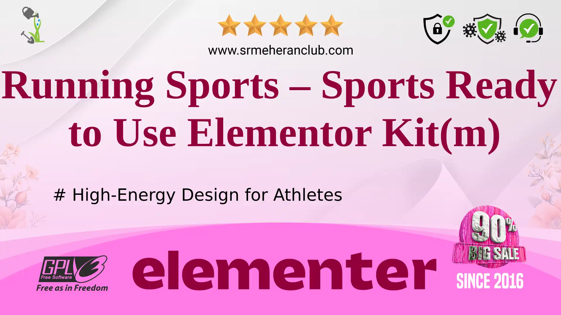 Running Sports – Sports Ready to Use Elementor Kit(m) — Elementor Kit by Templatemonster
