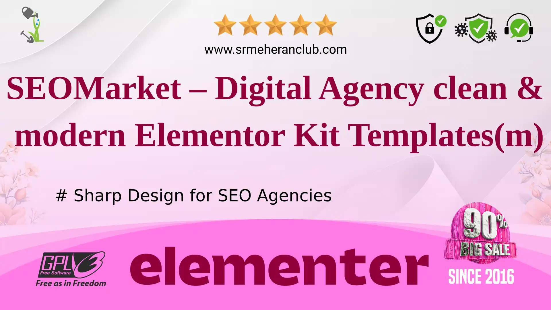 SEOMarket – Digital Agency clean & modern Elementor Kit Templates(m) — Elementor Kit by Templatemonster