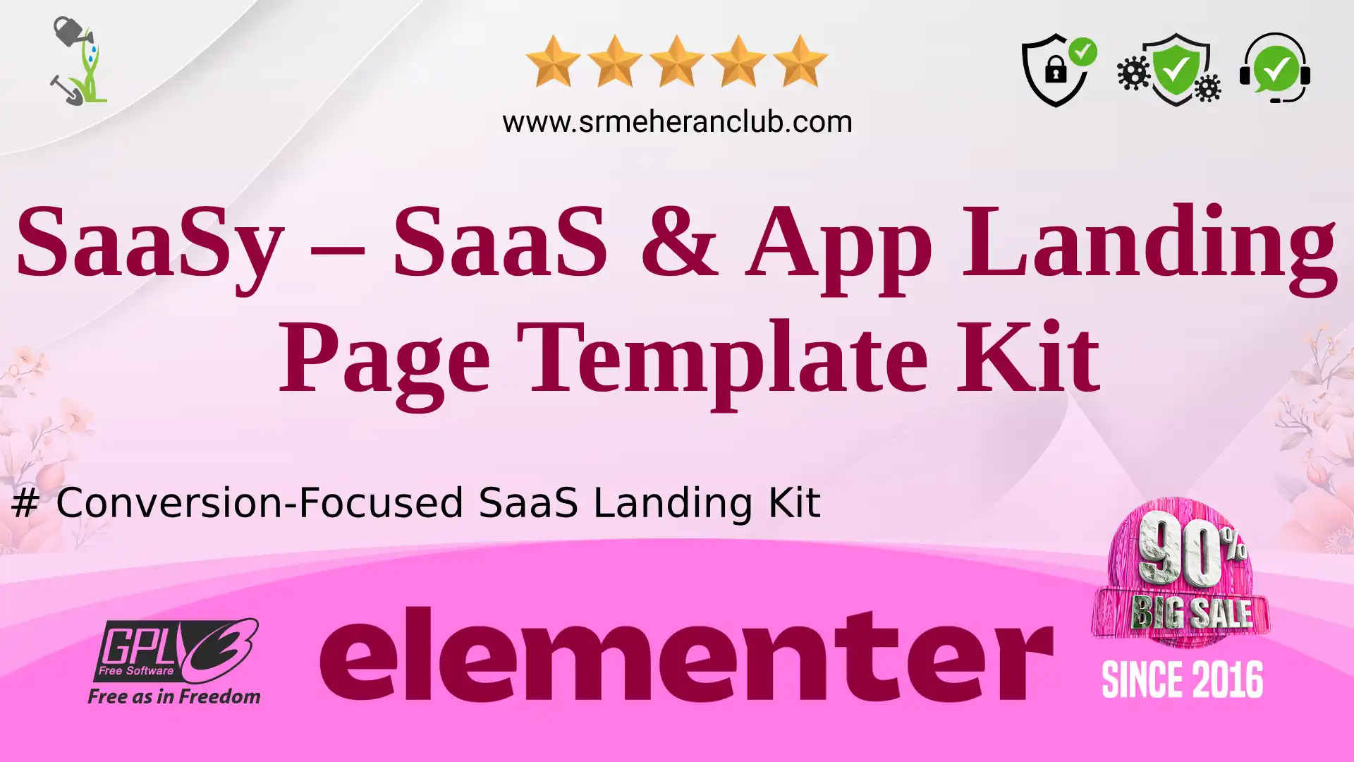 SaaSy – SaaS & App Landing Page Template Kit — Elementor Kit by Themeforest