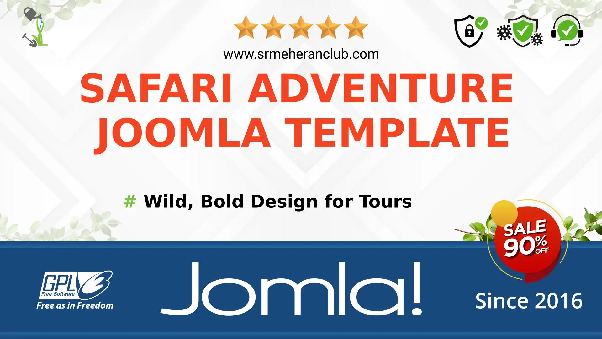 Safari Adventure Joomla Template — Theme by Templatemonster