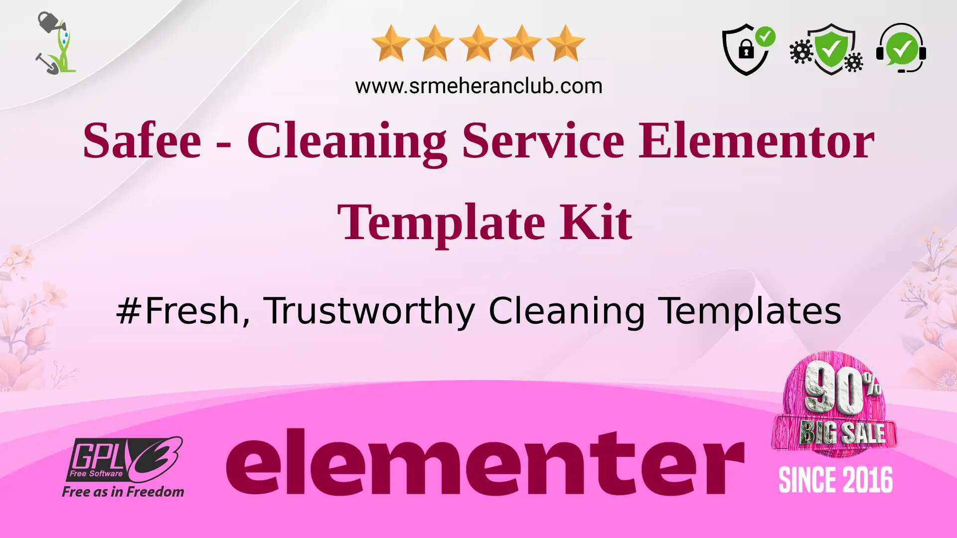 Safee – Cleaning Service Elementor Template Kit — Elementor Kit by Themeforest