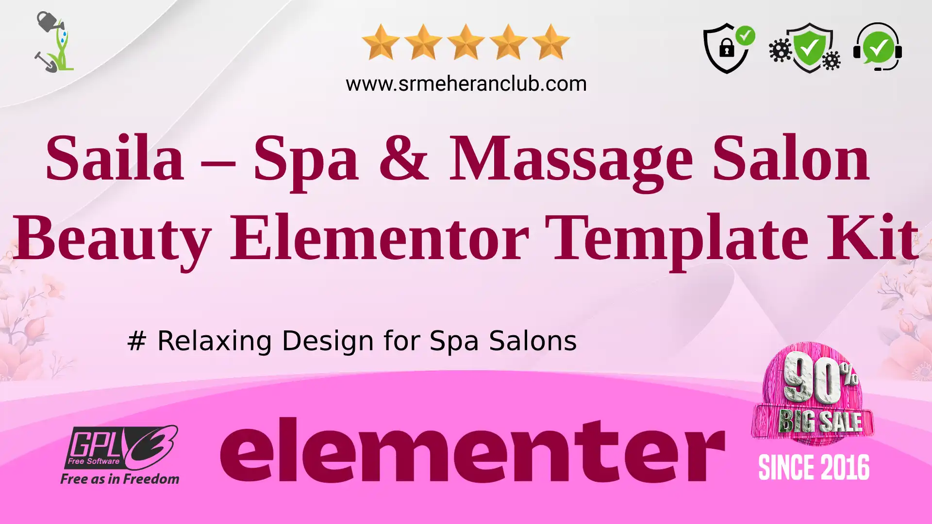 Saila – Spa & Massage Salon Beauty Elementor Template Kit — Elementor Kit by Themeforest