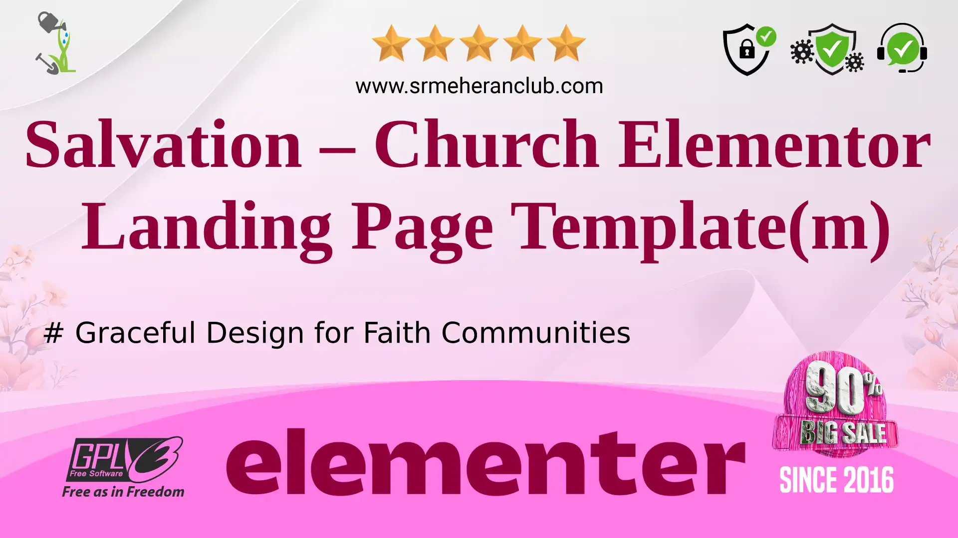 Salvation – Church Elementor Landing Page Template(m) — Elementor Kit by Templatemonster