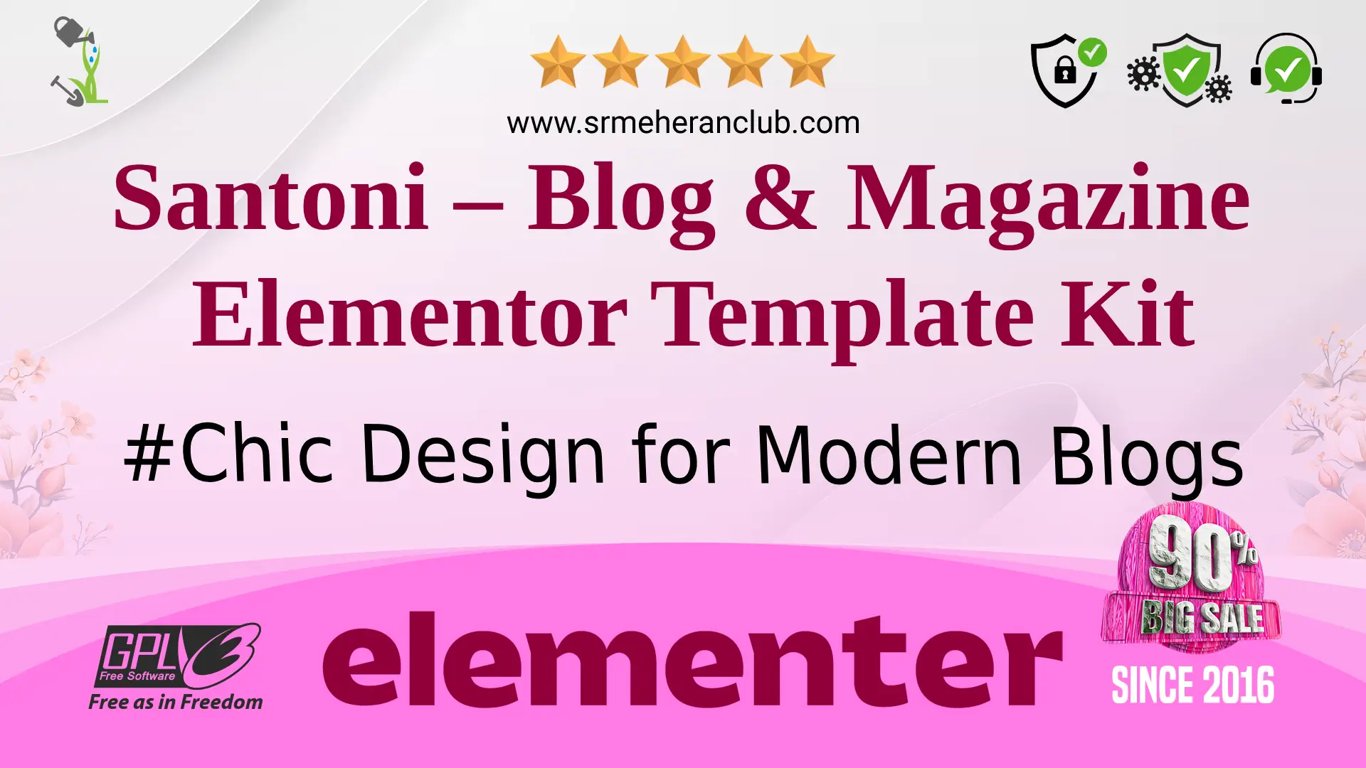 Santoni – Blog & Magazine Elementor Template Kit — Elementor Kit by Themeforest